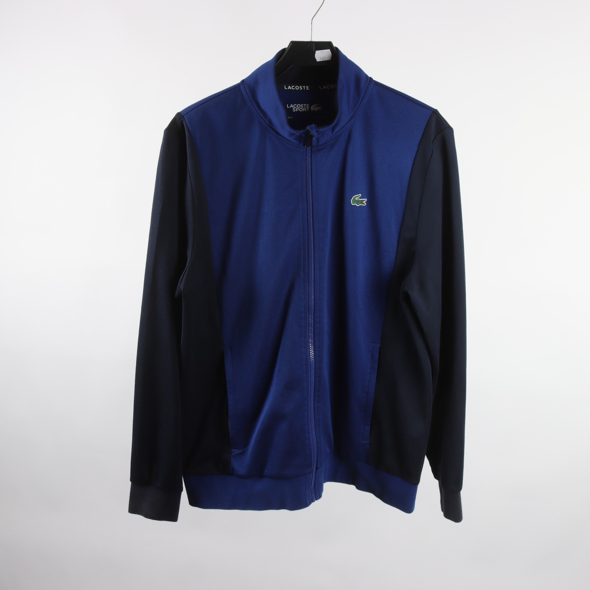 Sportjacka, Lacoste, blå, stl. US L