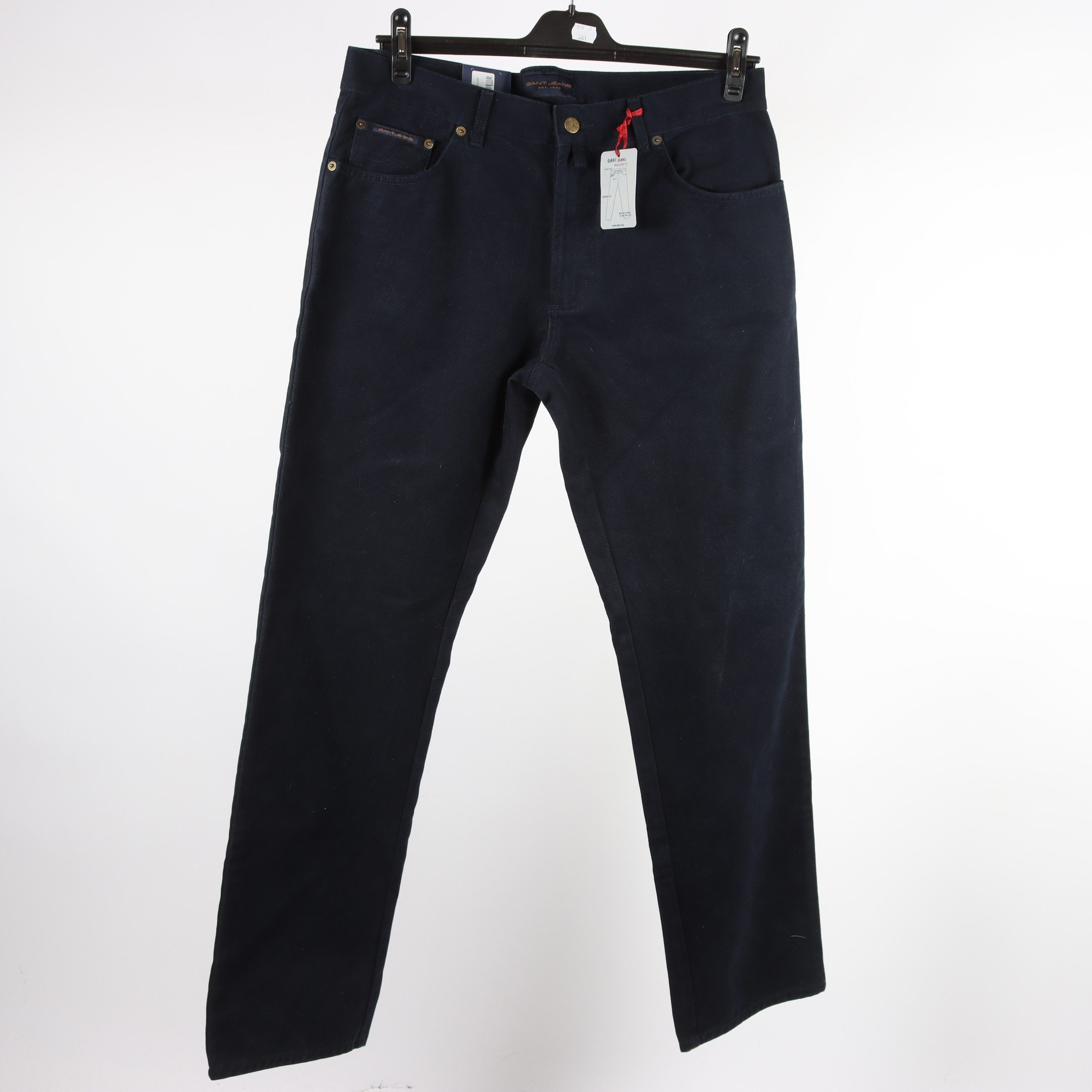 Byxor, Gant Jeans, blå, stl. 35/34.