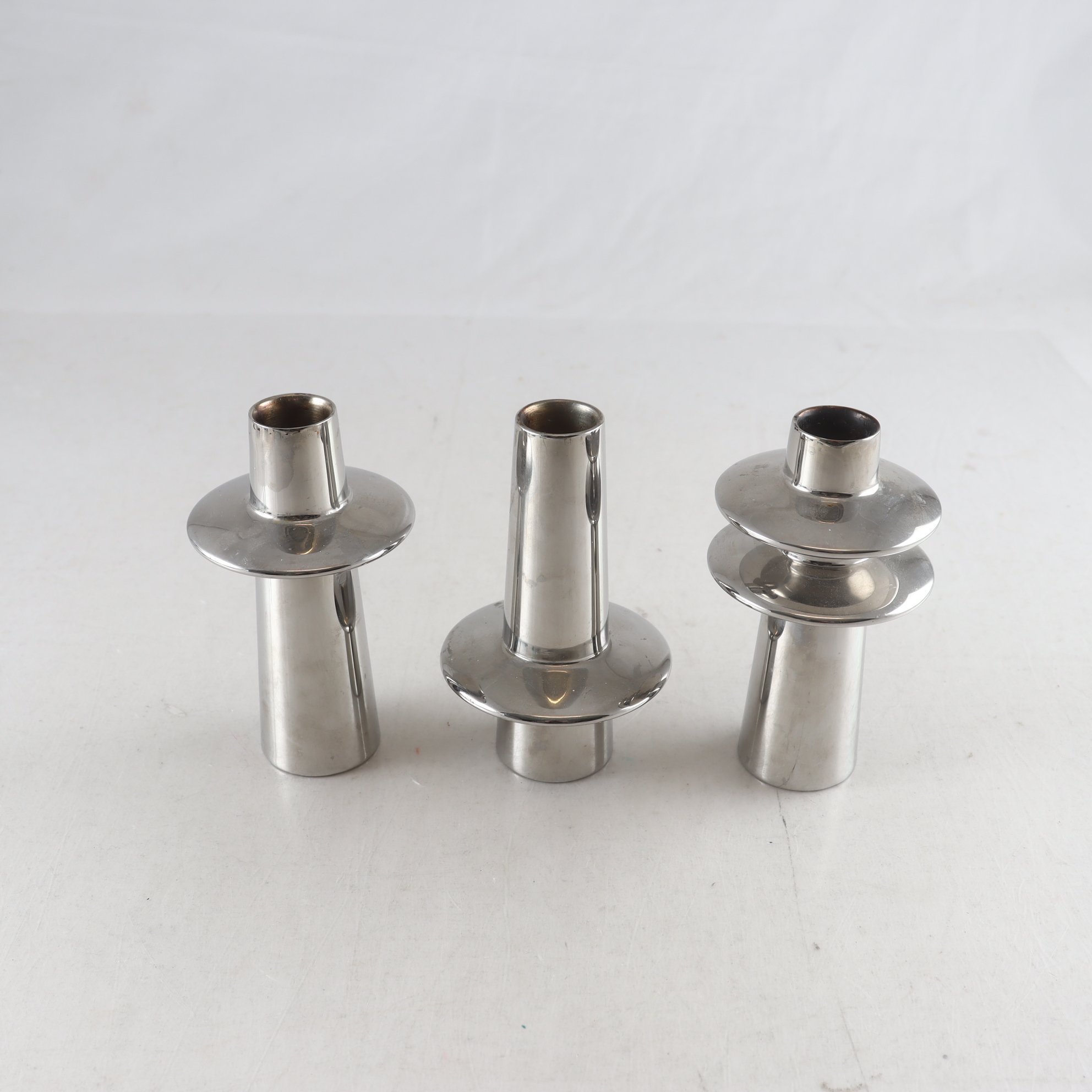 Ljusstakar, Georg Jensen, 3 st