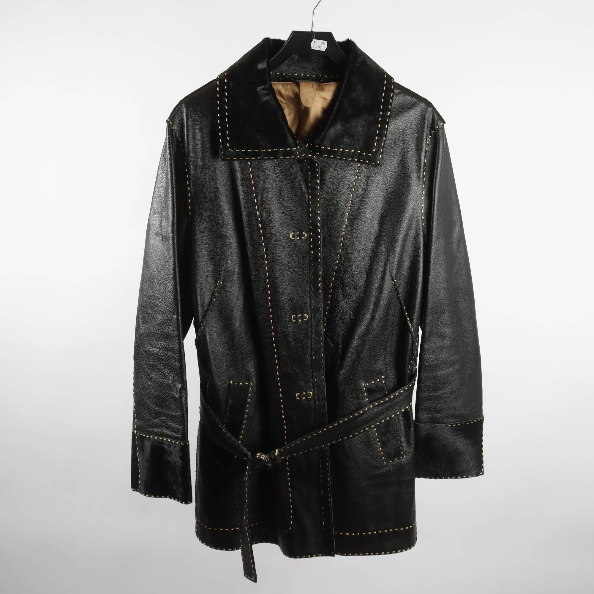 Skinnjacka, Kriss, 100% läder, stl. L