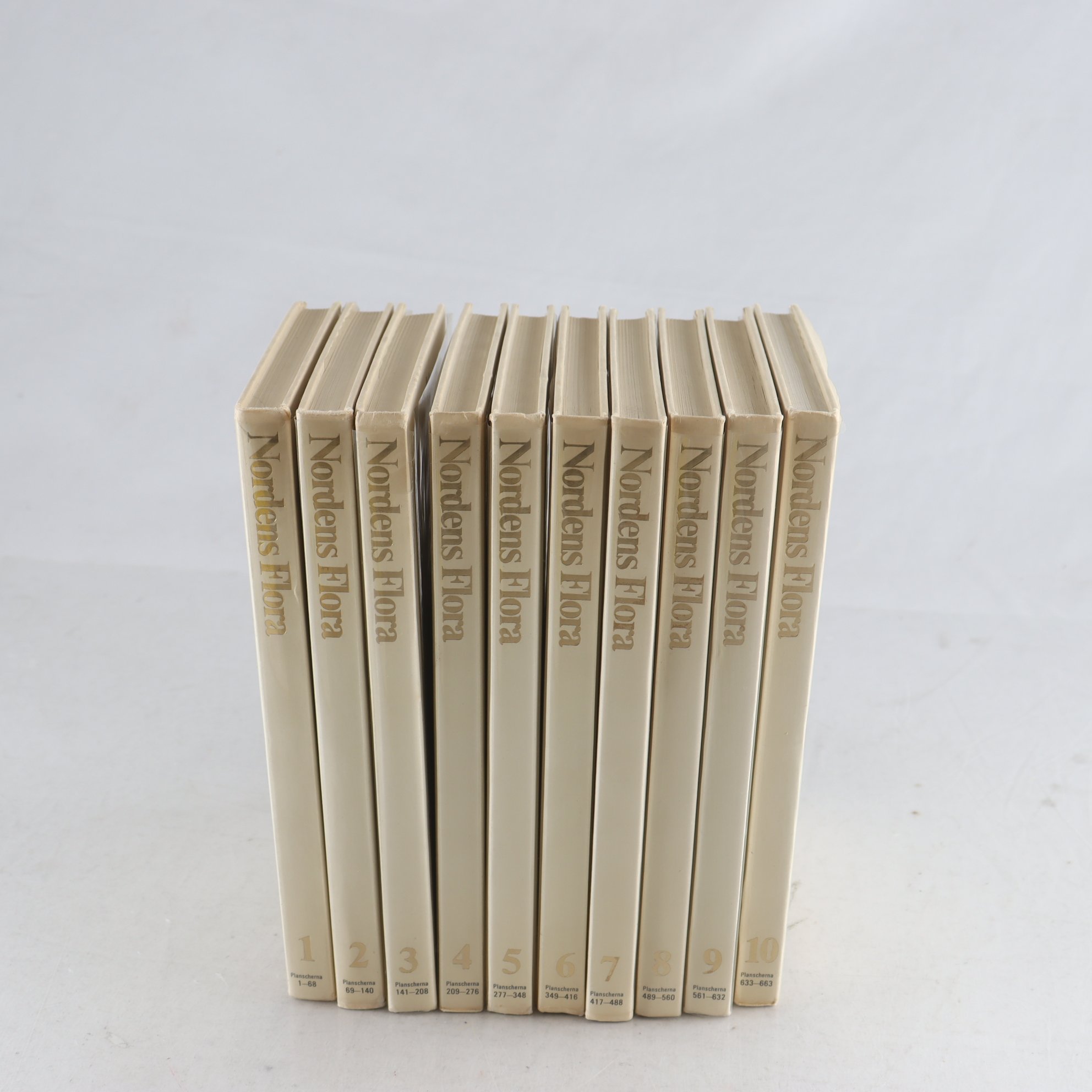 C.A.M. Lindman, Nordens flora, Vol. 1-10. Samfraktas ej.