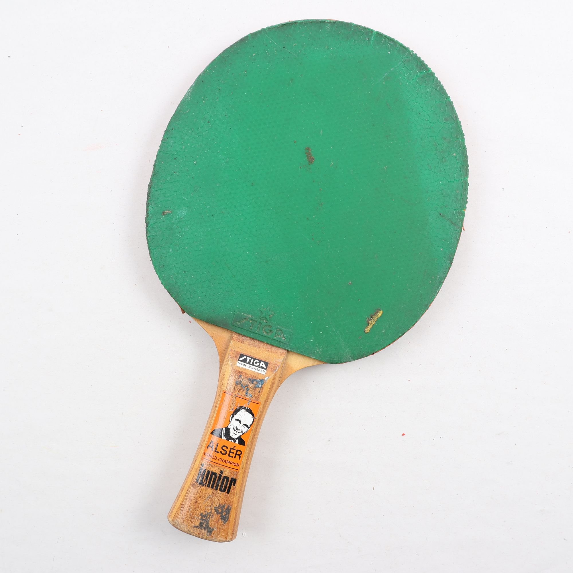 Pingisracket, Stiga-hans alser,junior,retro.