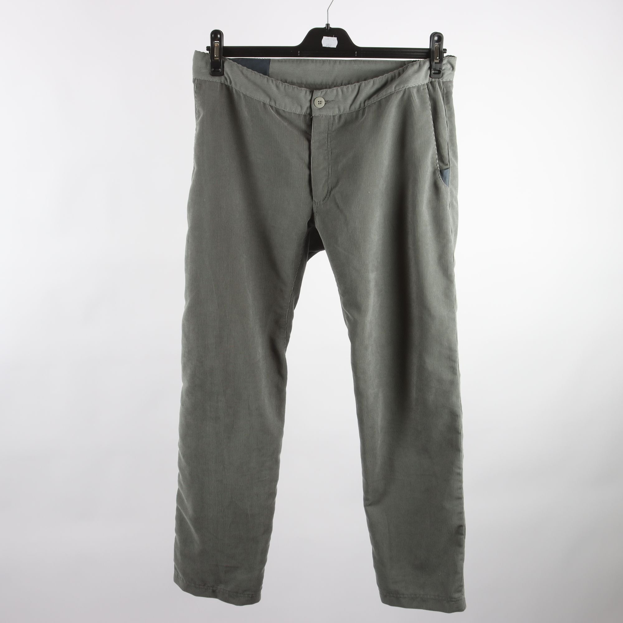 Byxor, Houdini, grå/grön, manchester, stl. L.