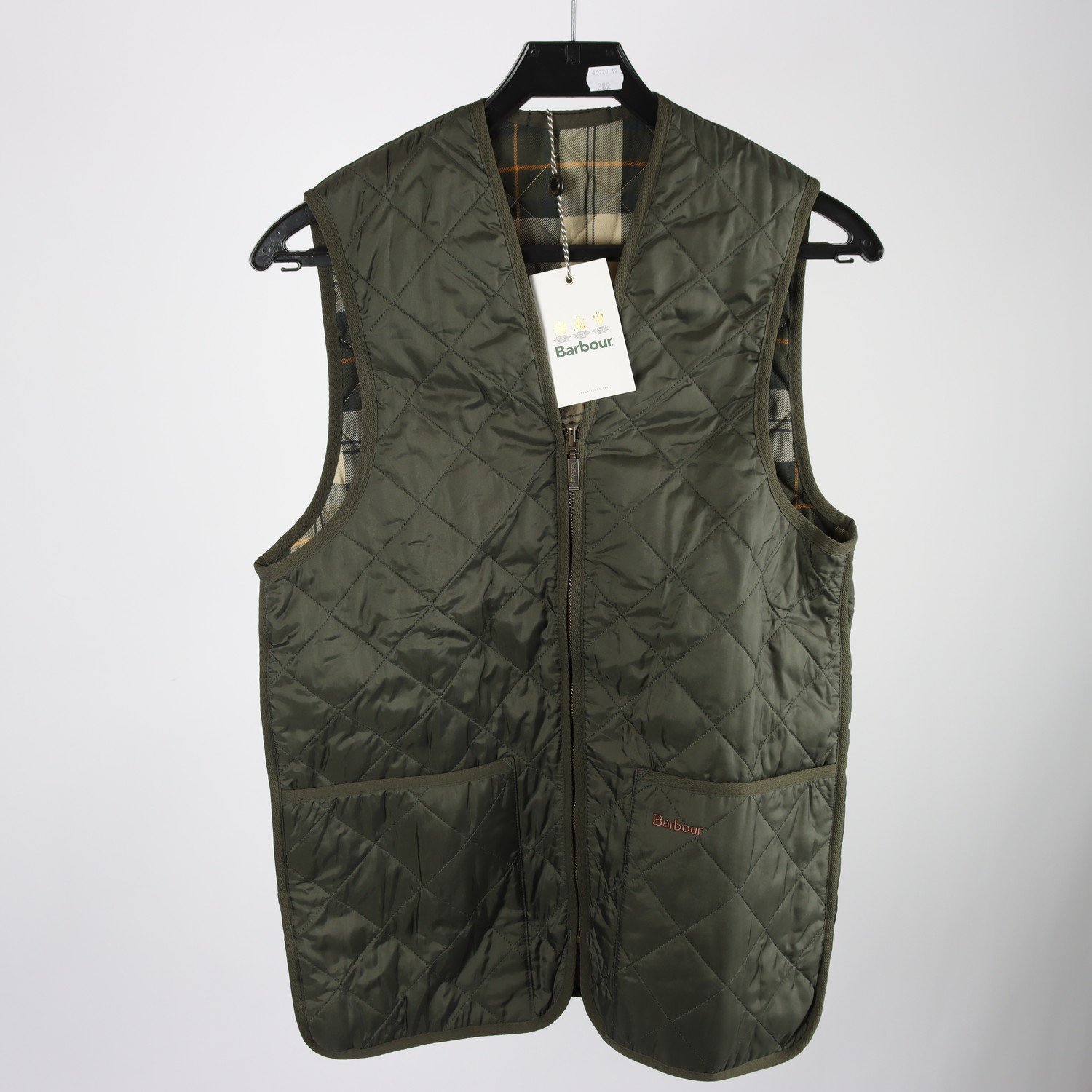 Väst, Barbour, grön, stl. 36