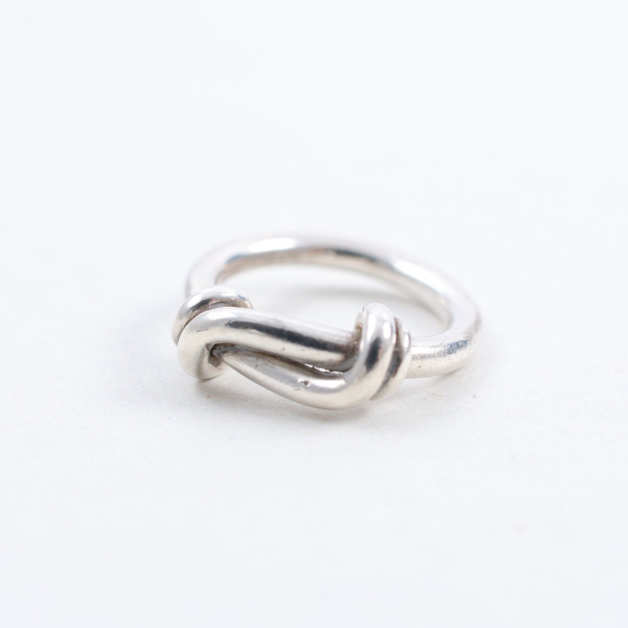 Ring, silver 925, knut, vikt: 7g