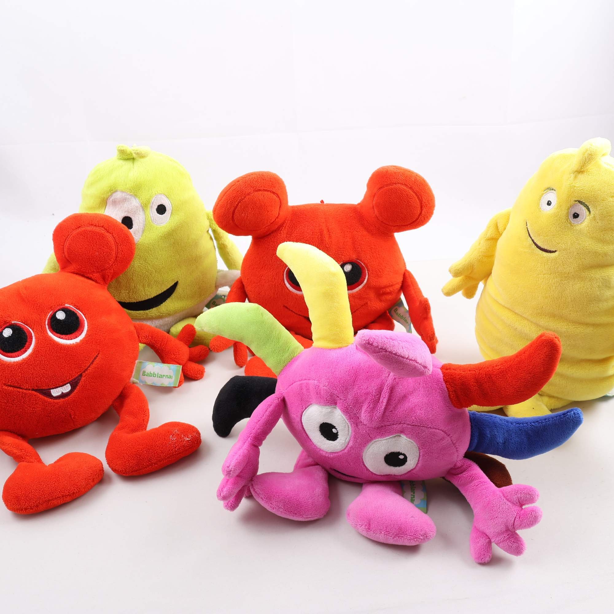 Mjukisdjur, Babblarna, 5st.