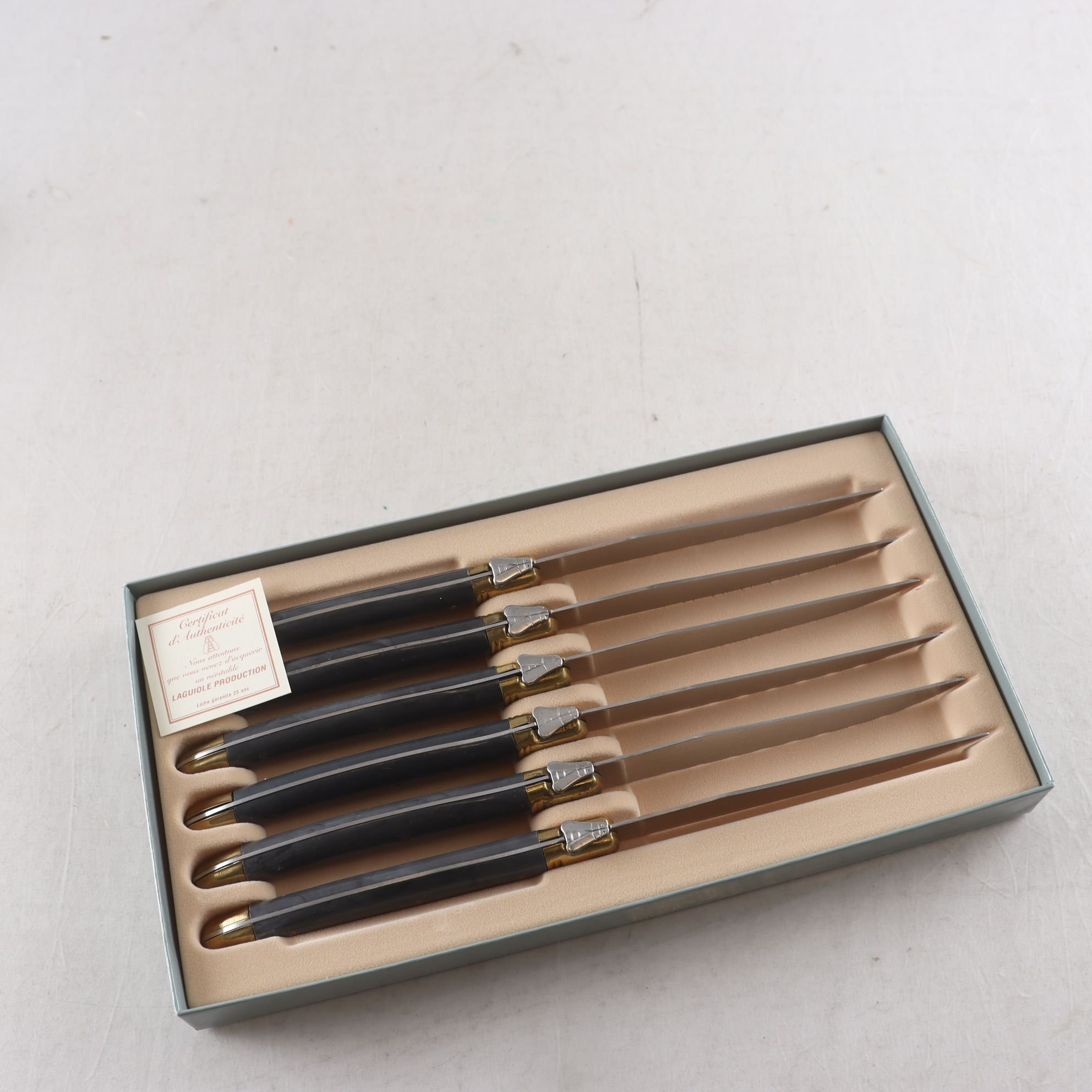 Knivar, Laguiole, Frankrike, 6 st