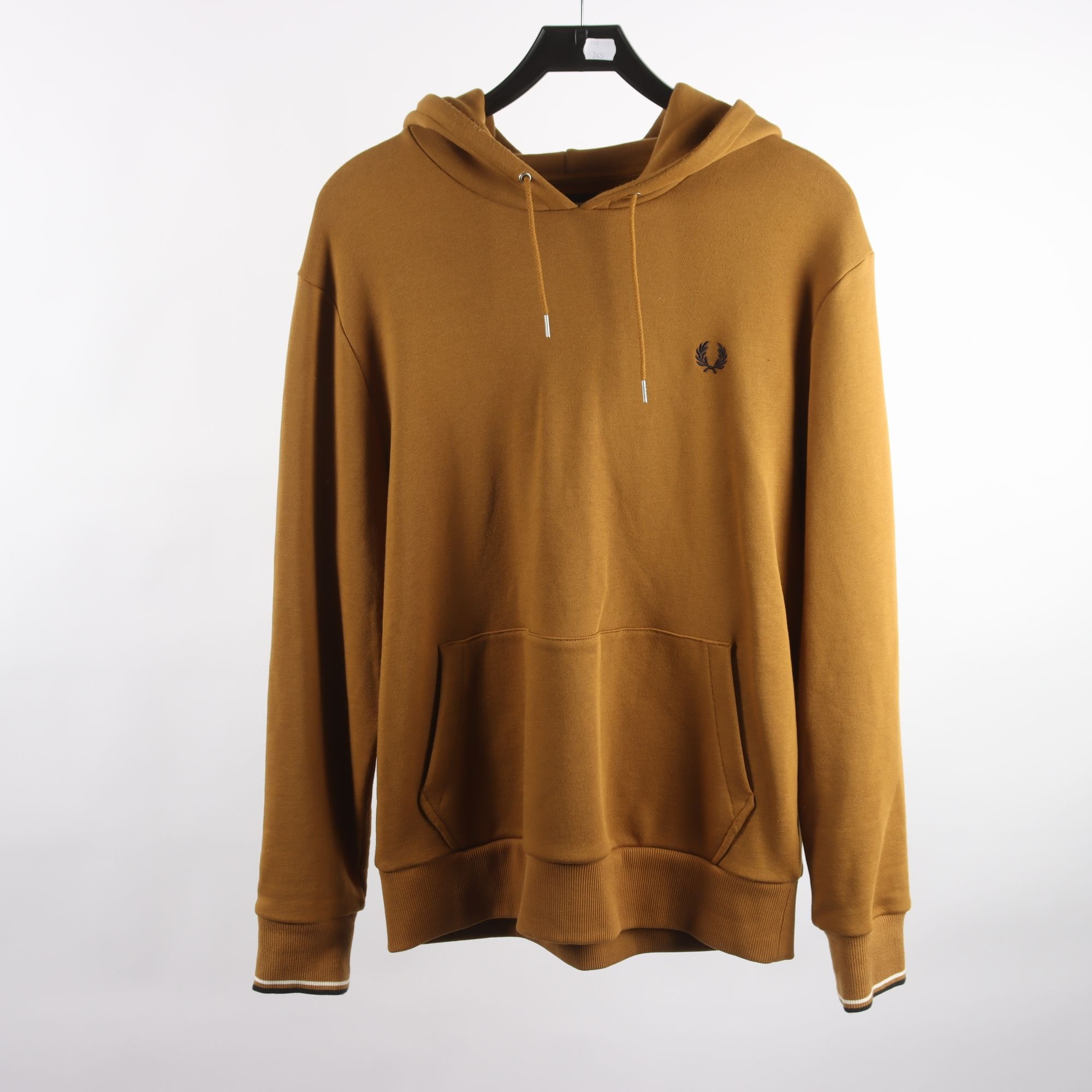 Hoodie, Fred Perry, senapsgul, stl. L.