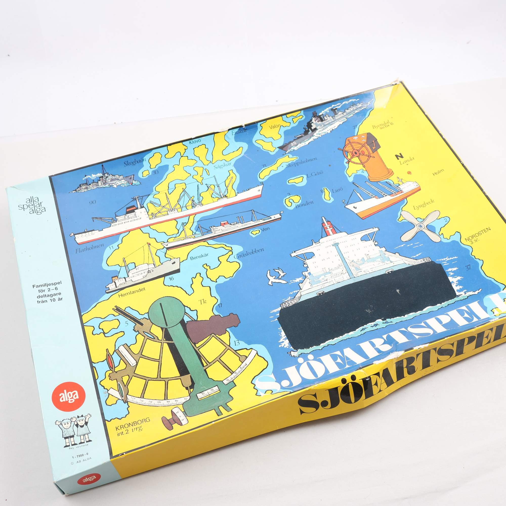 Spel, Sjöfartspelet,alga.