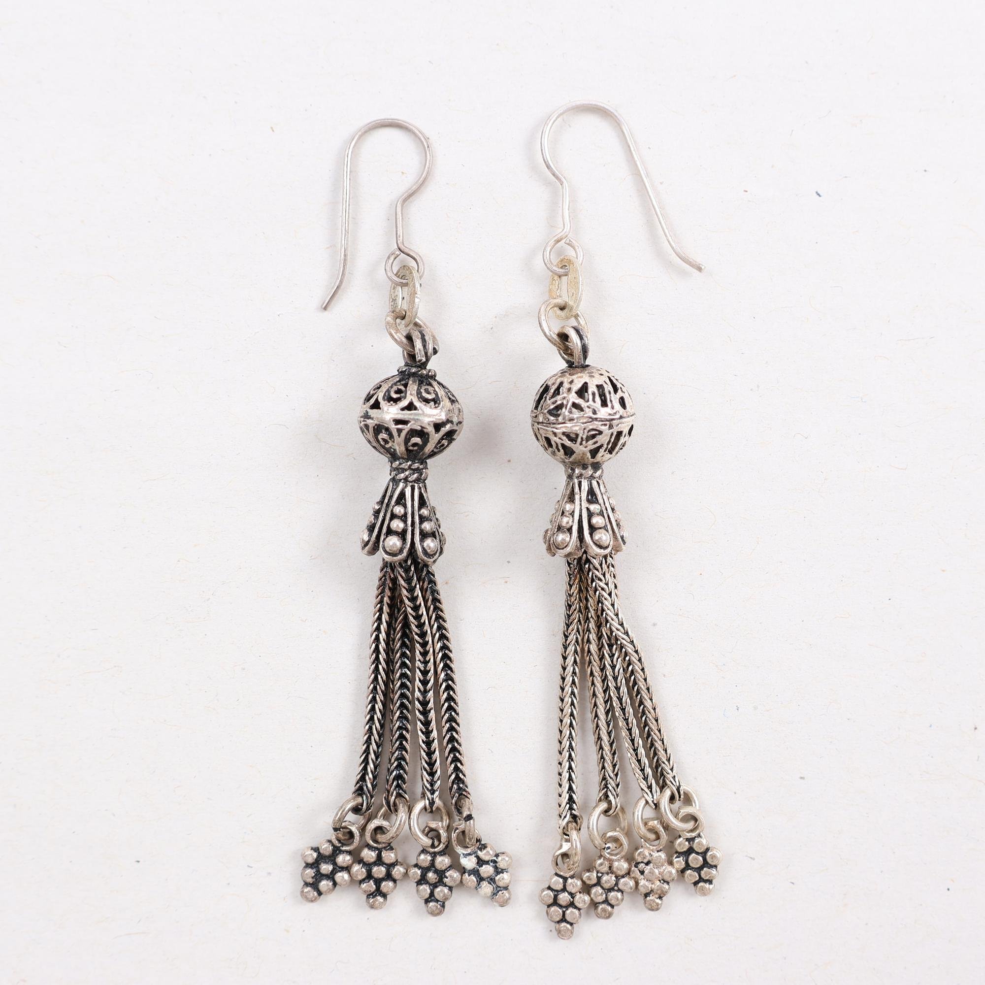 Örhängen, silver 925, vikt: 9.2g