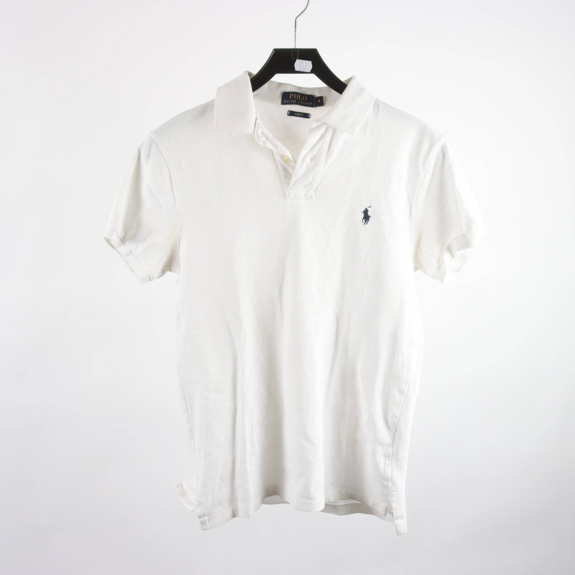 Piké, Polo Ralph Lauren, vit, stl. S.