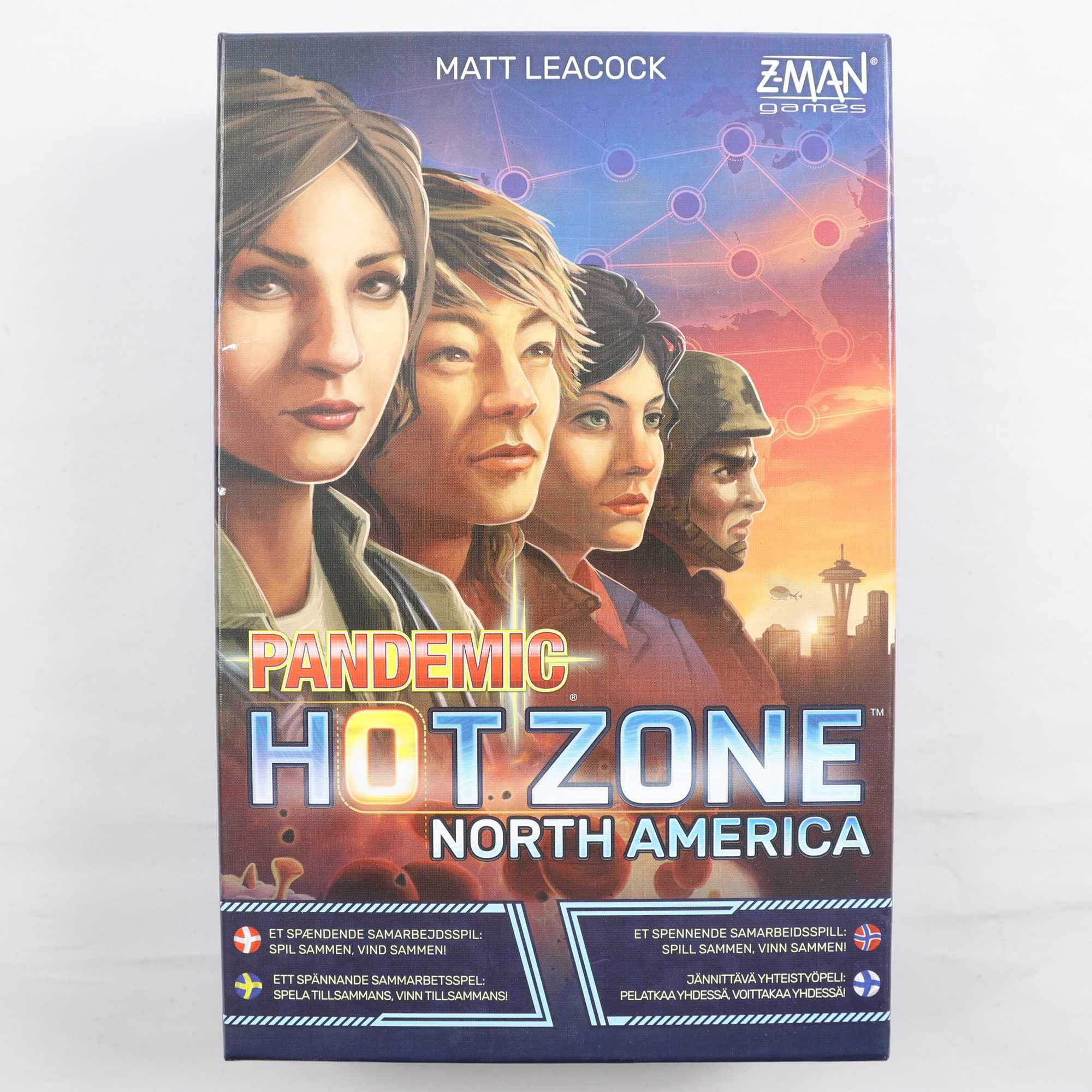 Spel, Pandemic, hot zone-north america.