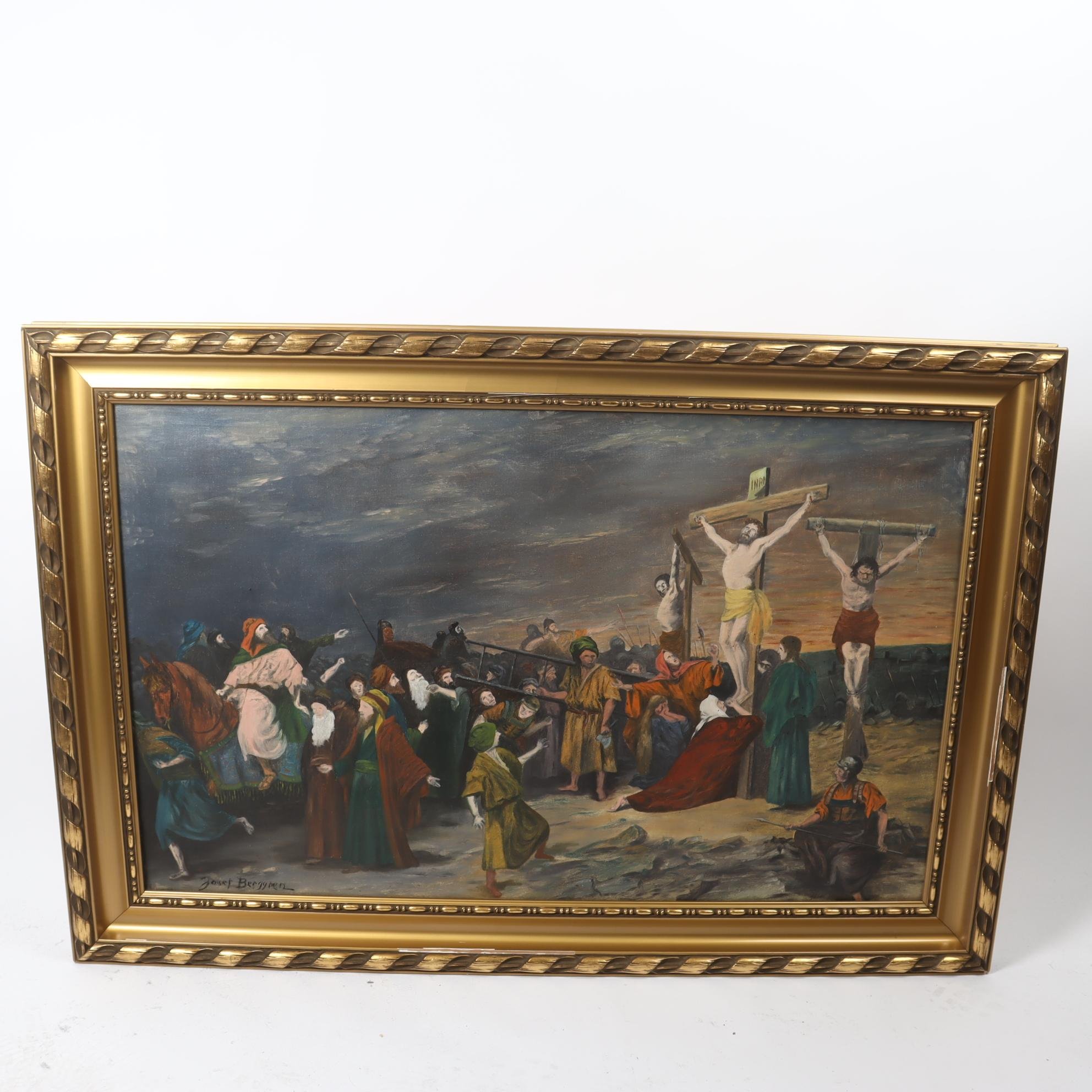 Olja på duk, Josef Berggren, (1892-1972), signerad. Endast avhämtning.