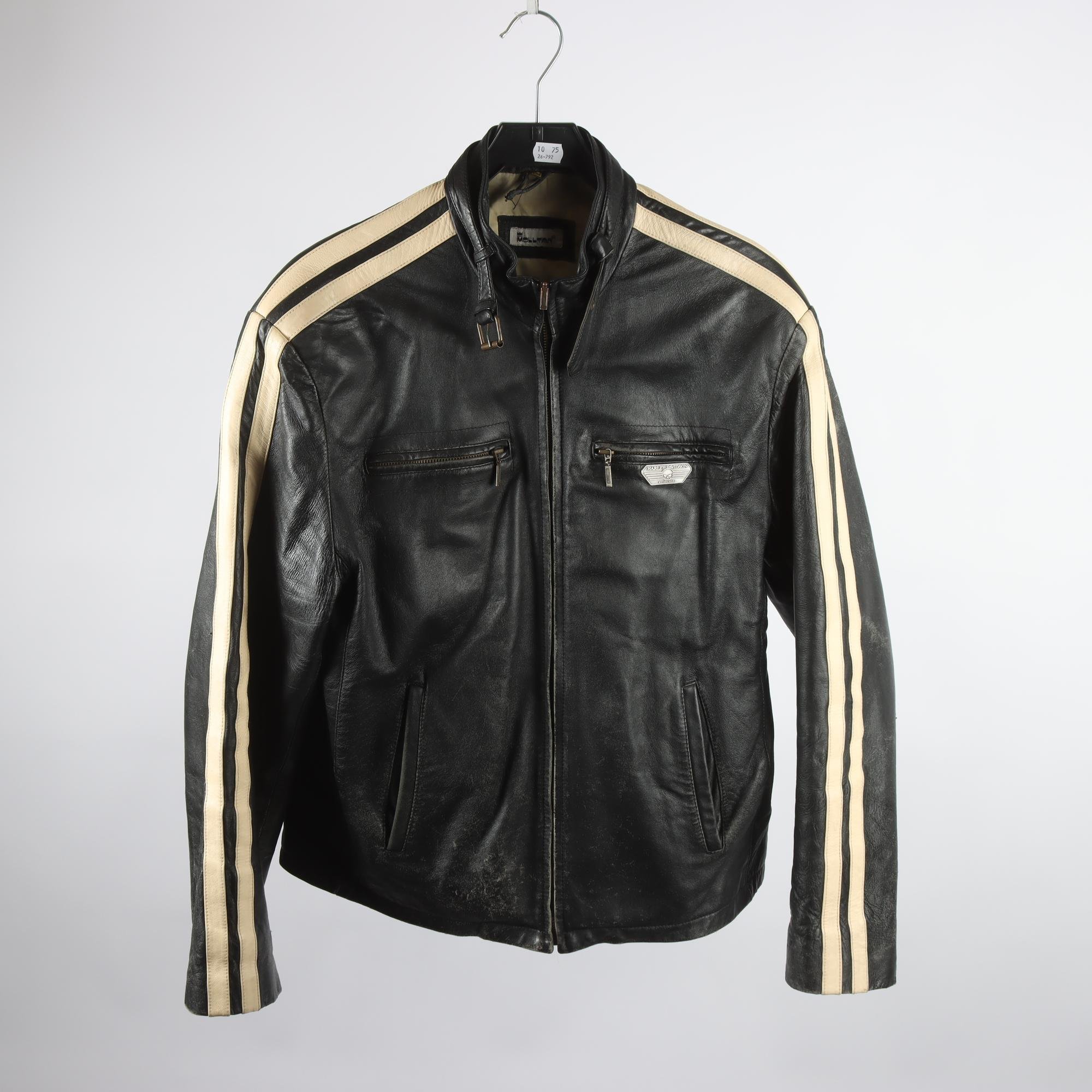 Skinnjacka, Moltan, 100% läder, stl. 52