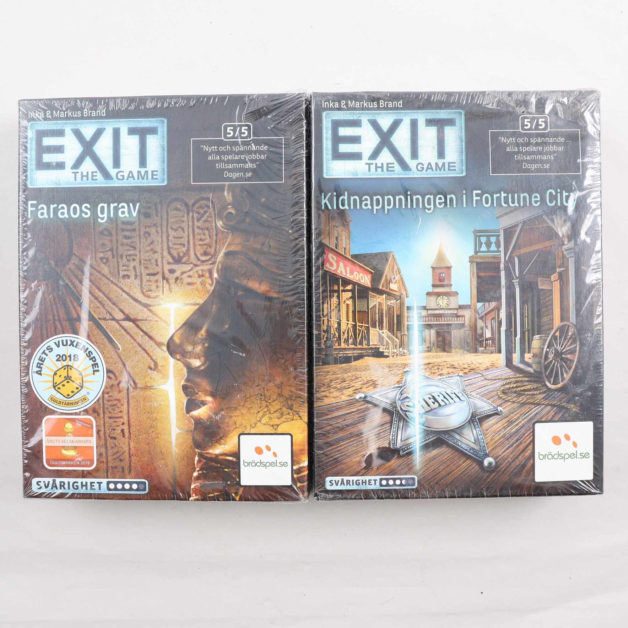 Spel, Exit the game, 2 pkt