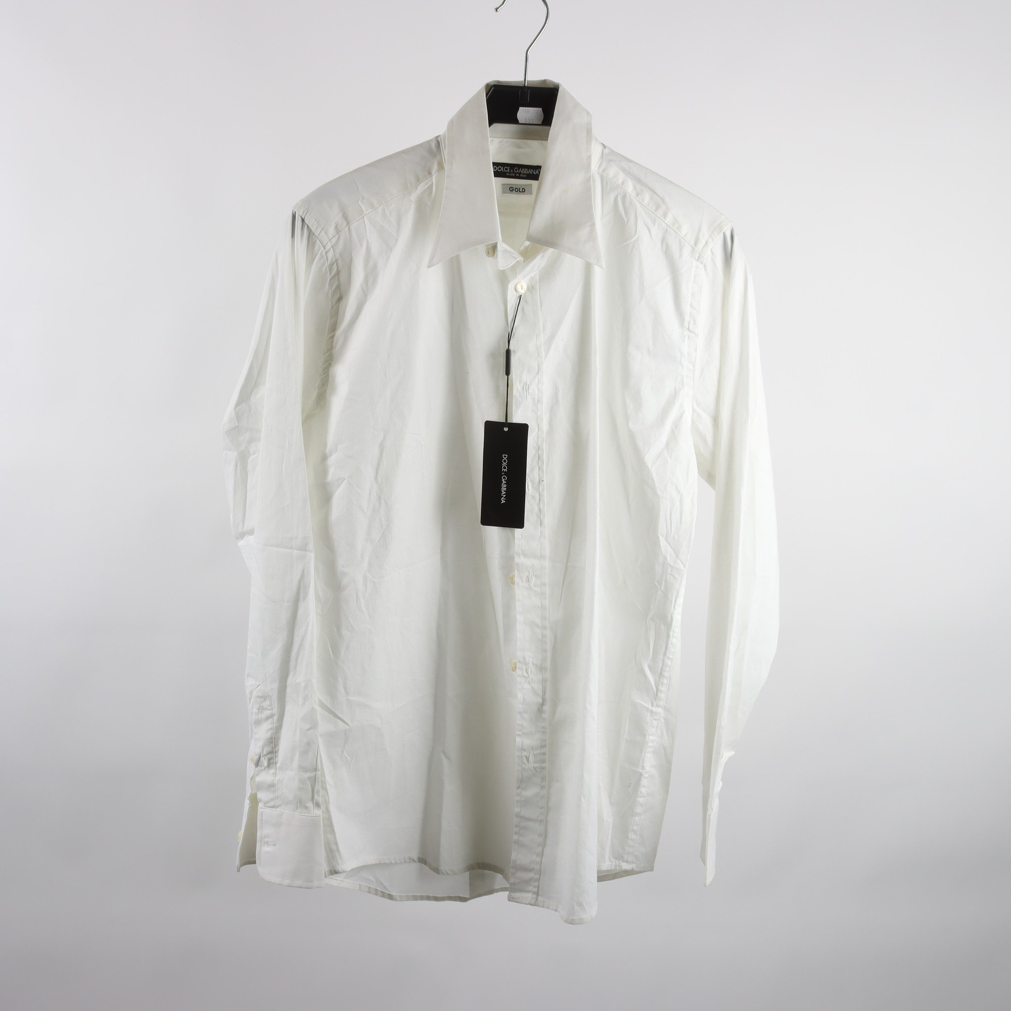 Skjorta, Dolce & Gabbana, vit, stl. 42.