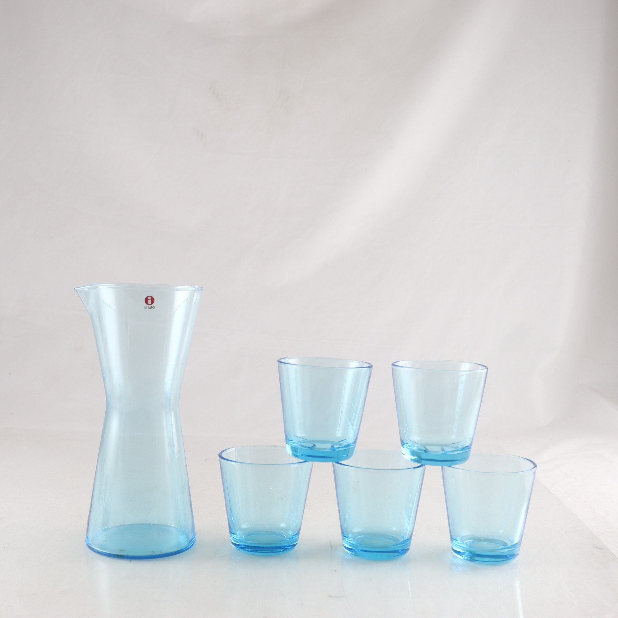 Karaff & glas, ”Kartio”, Kaj Frank, Iittala. Samfraktas ej.