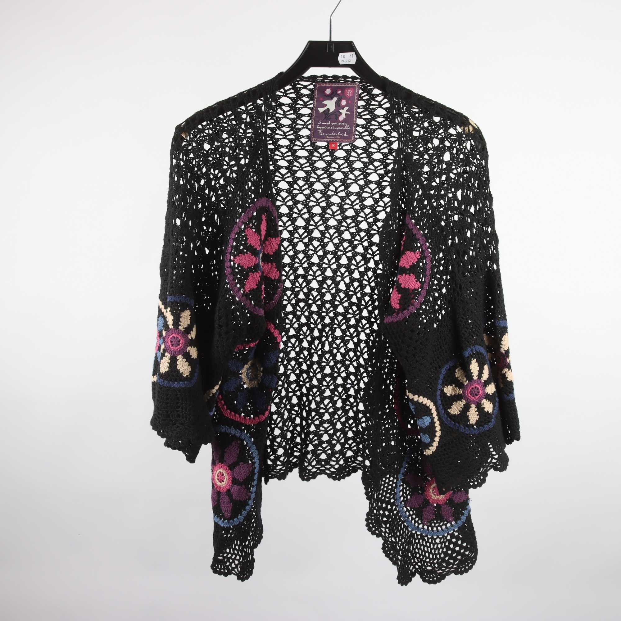 Virkad kofta, Bondelid, stl. M