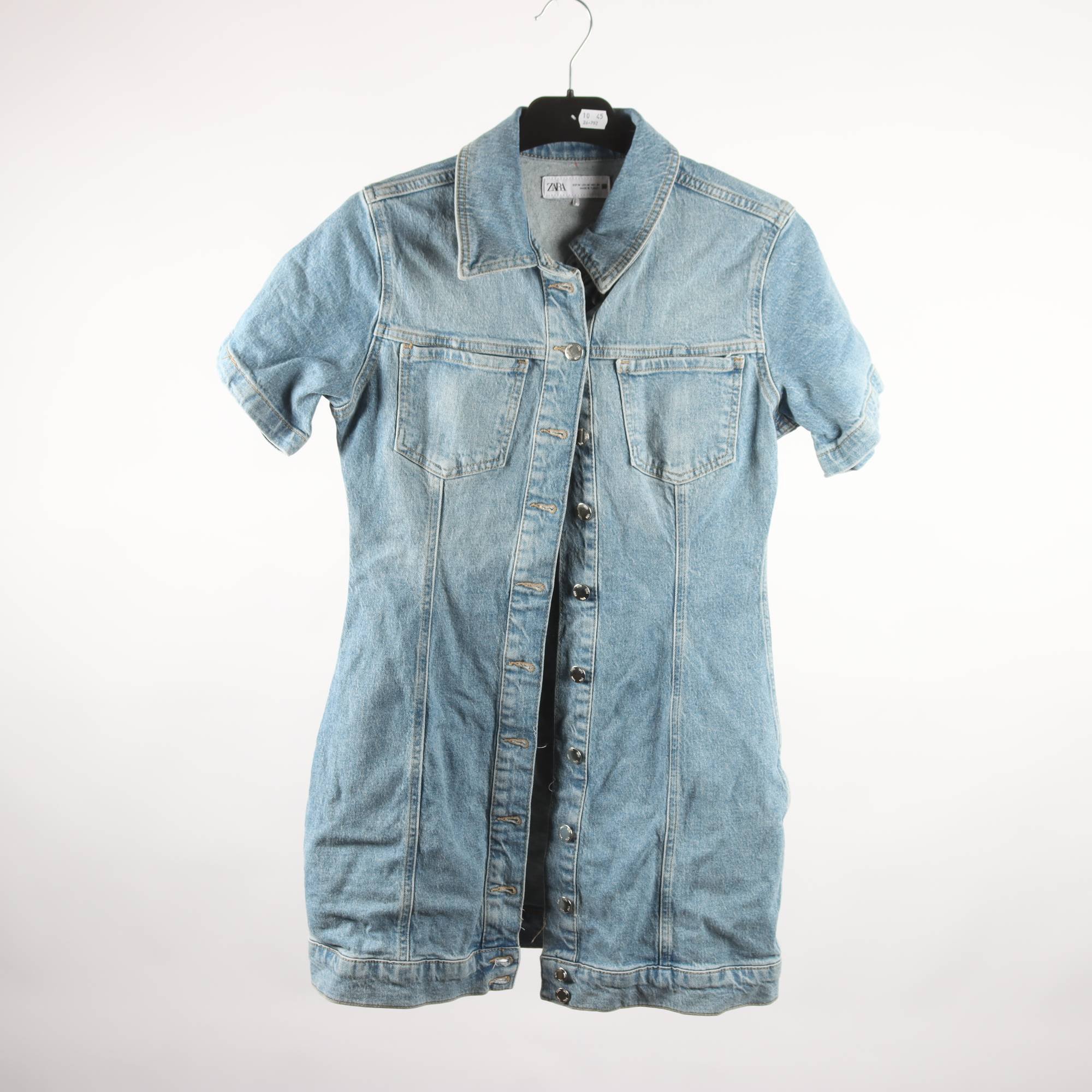 Jeansklänning, Zara, stl. M