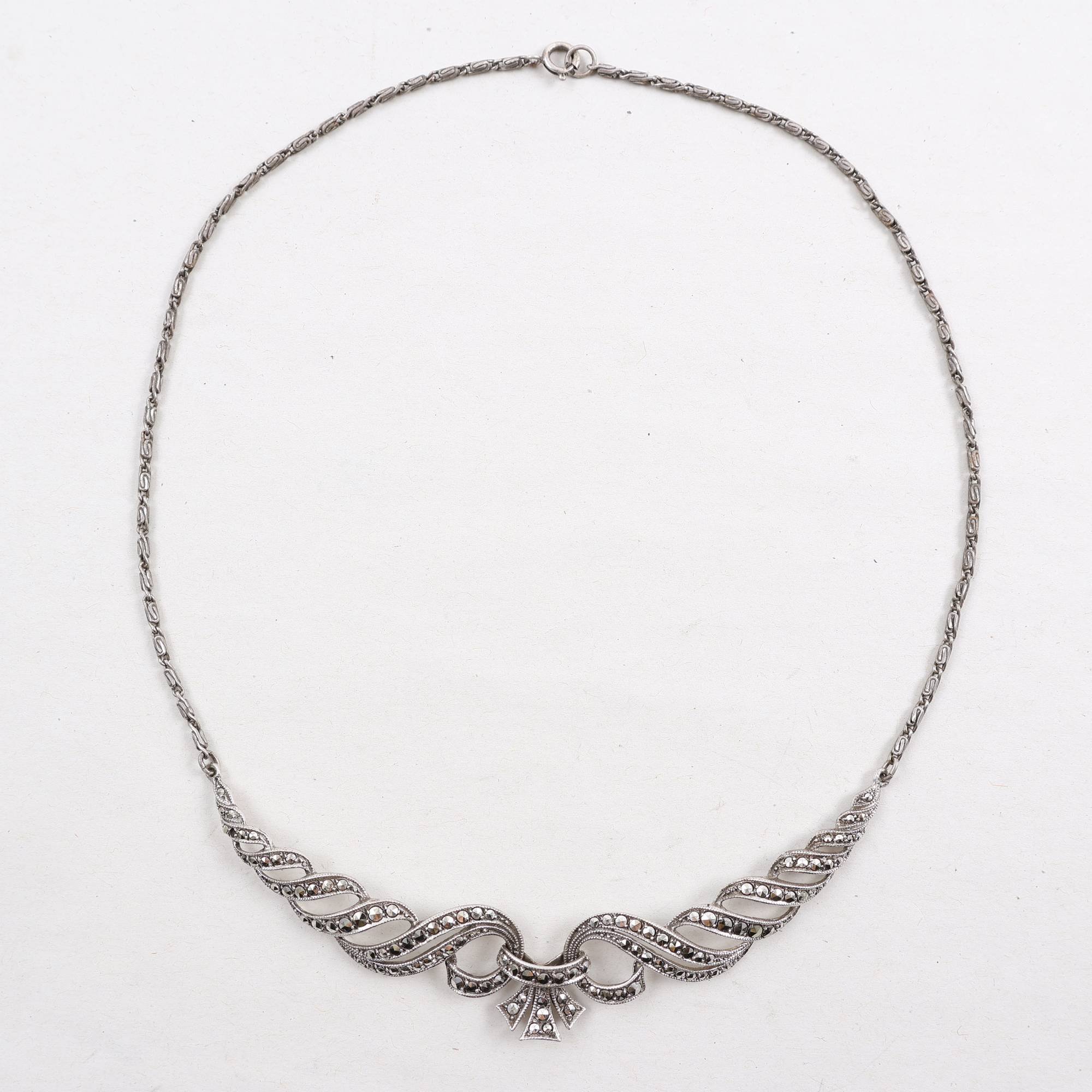 Halsband, silver 830, brv: 15.5g