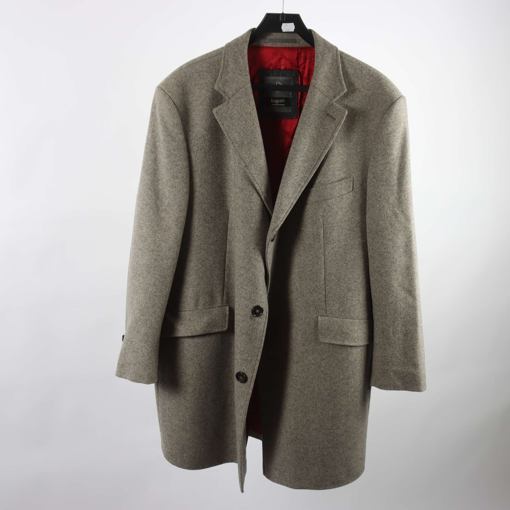 Rock, Bugatti, grå/beige, 70% ull, stl. 27