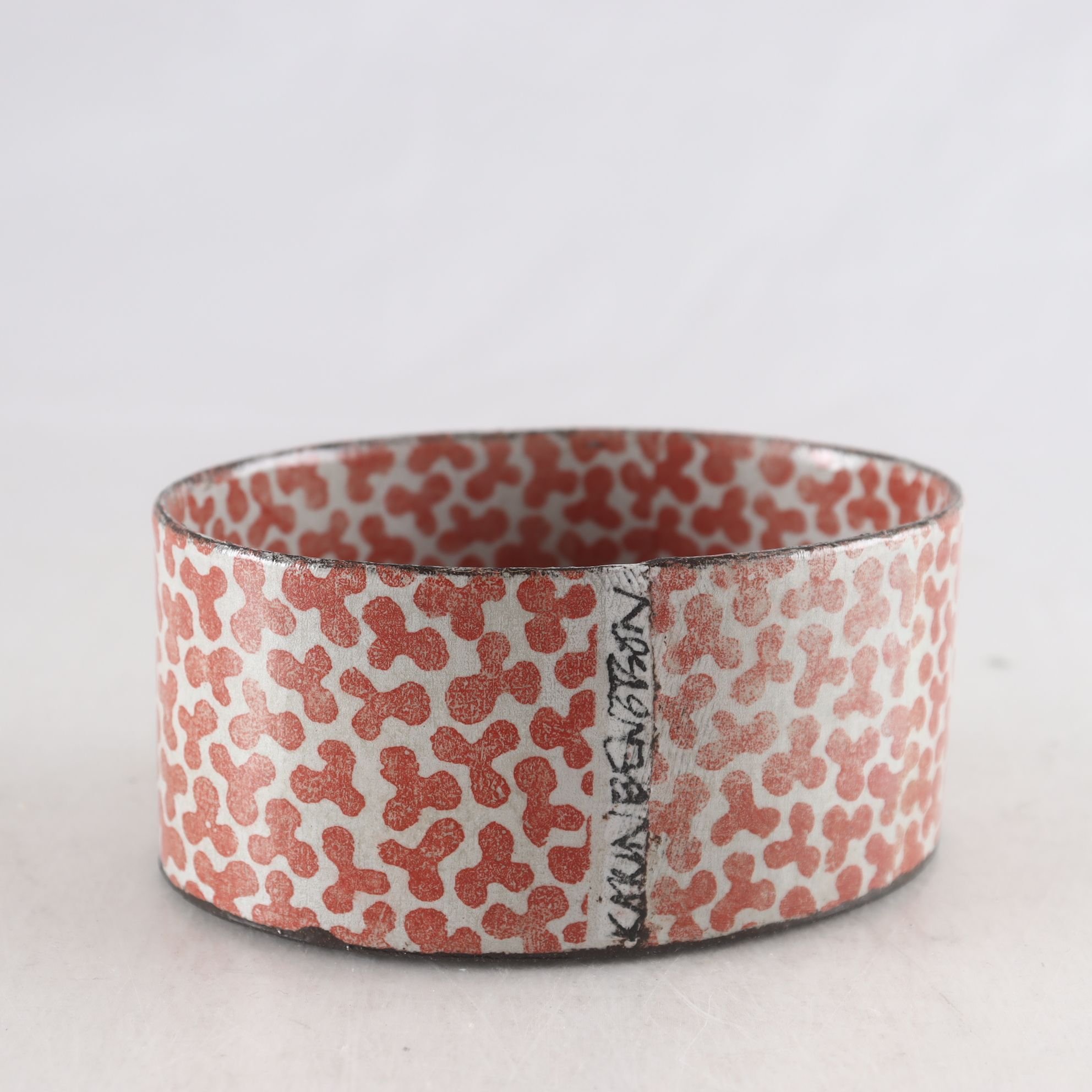 Skål, Karin Bengtson, Kaolin, signerad