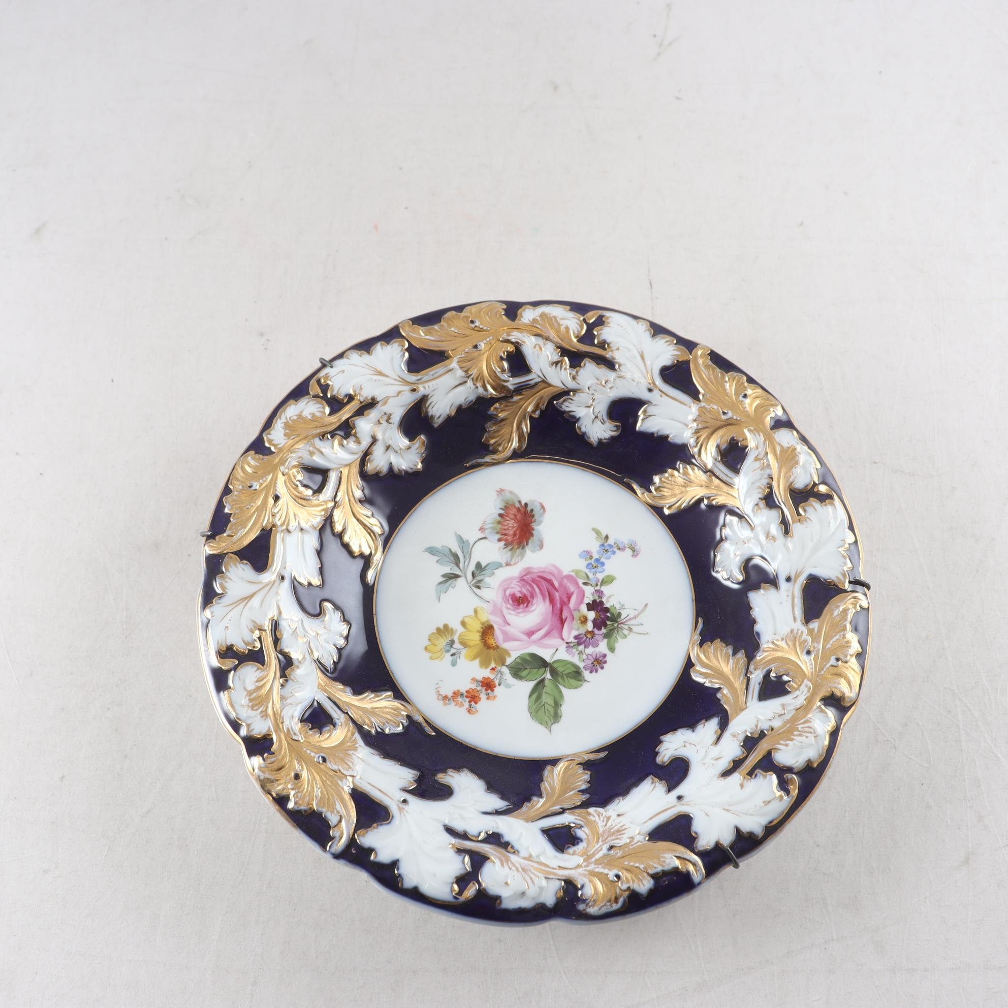 Fat, porslin, Meissen, Tyskland