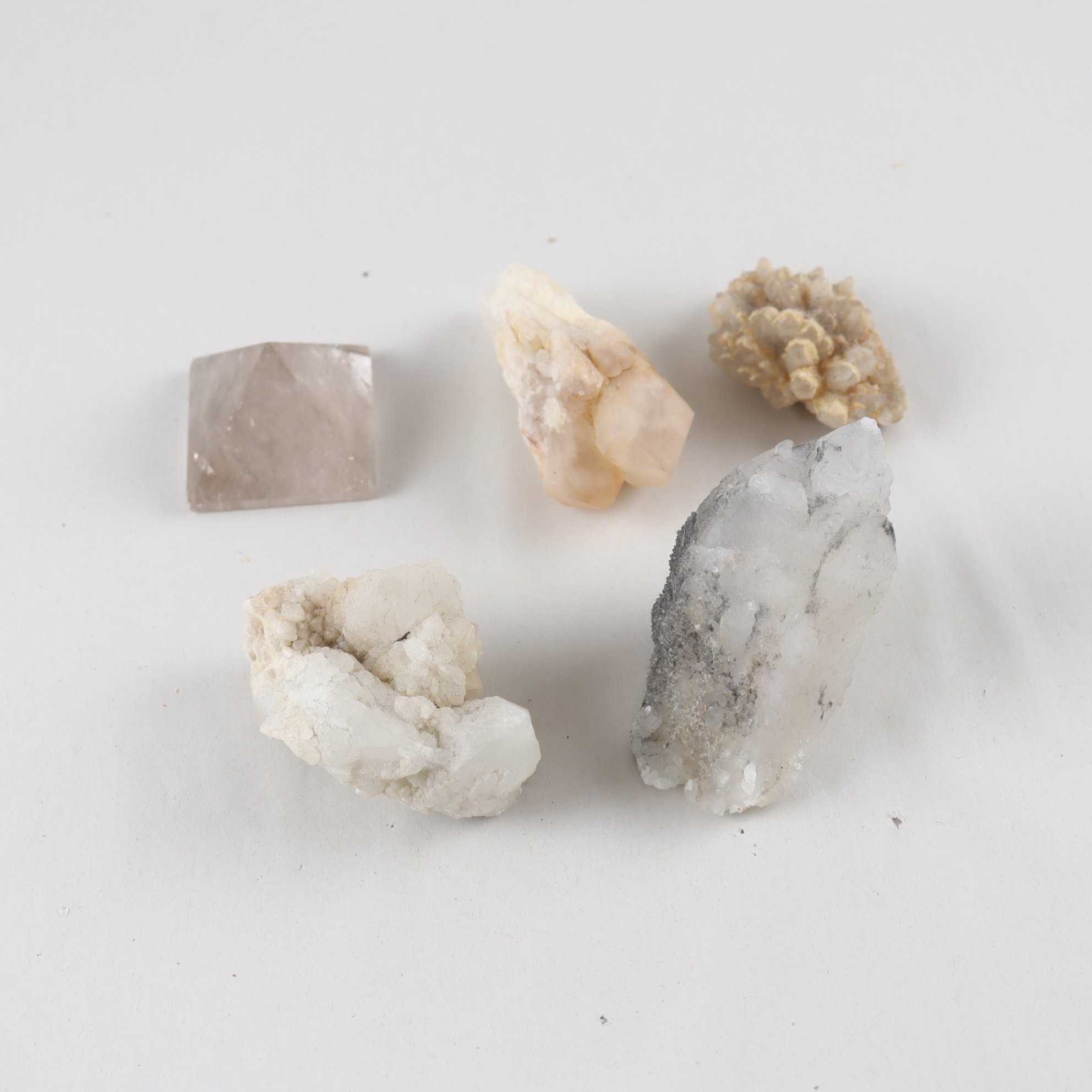 Kristaller, stenar, 5 st