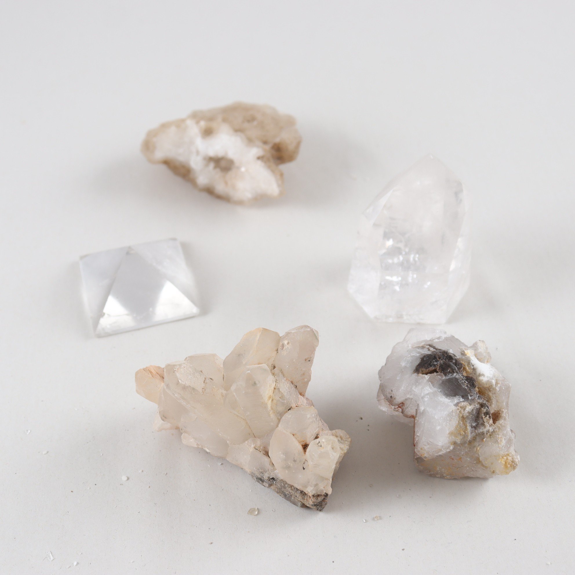 Kristaller, stenar, 5 st