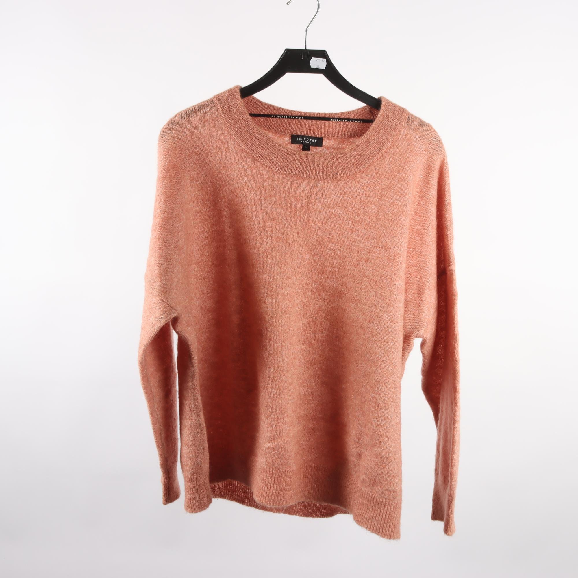 Tröja, Selected, ljus terracotta, stl. XL