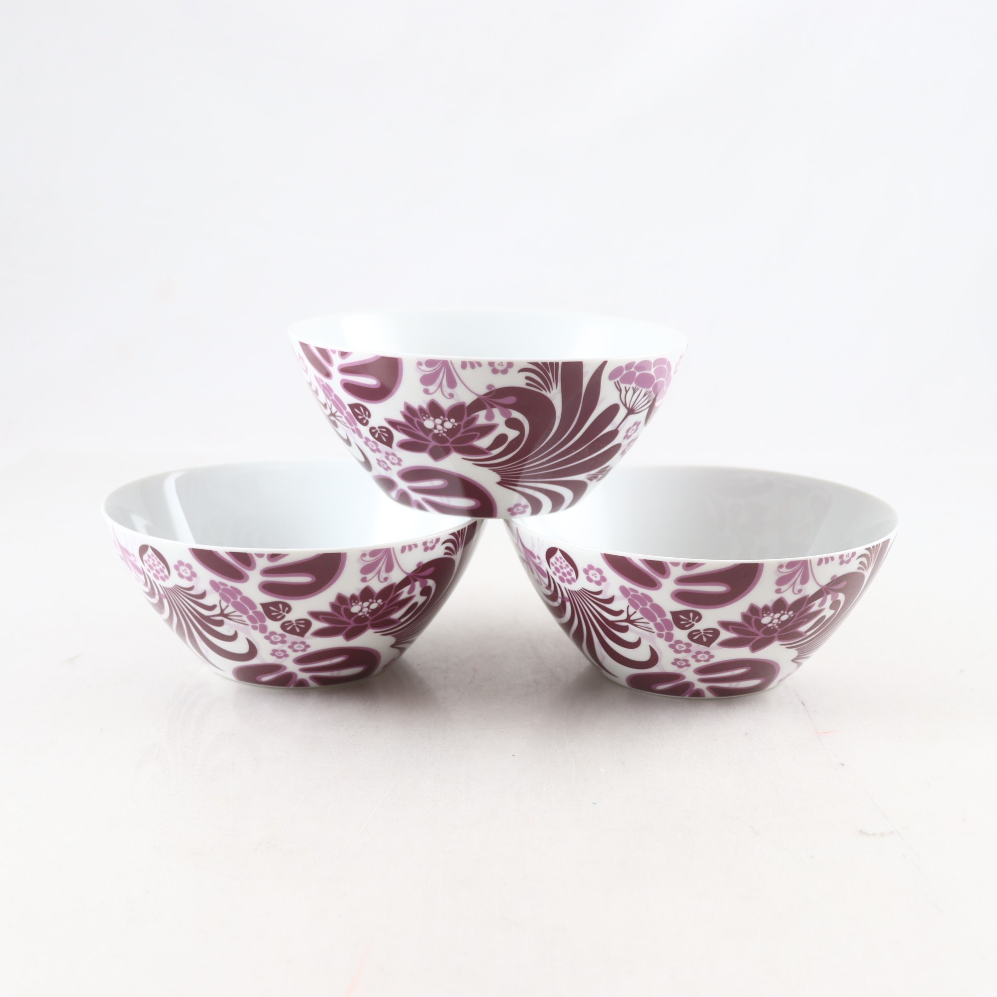 Skålar, Rörstrand, ”Hanna”, Hanna Werning, 3 st. Samfraktas ej