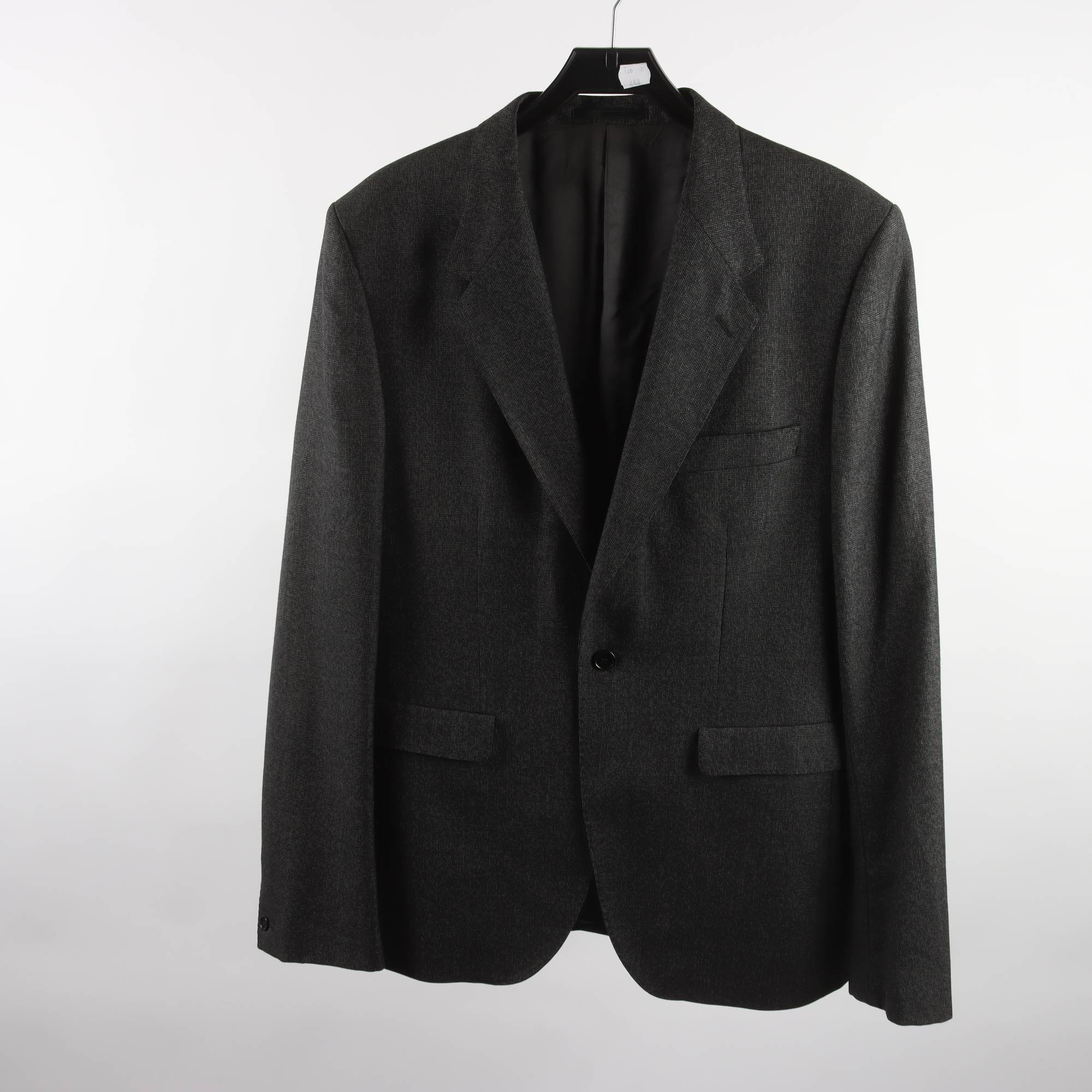 Kavaj, Acne Jeans, grå/svart, 100% ull, stl. 54.