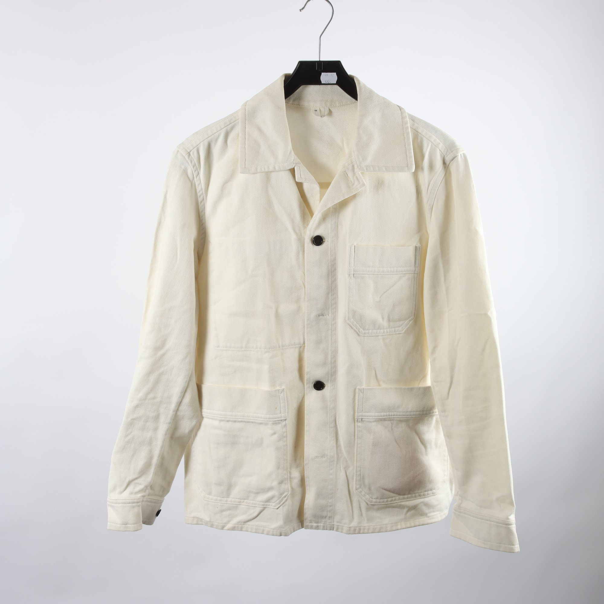 Skjortjacka, Arket, offwhite, stl. 48.