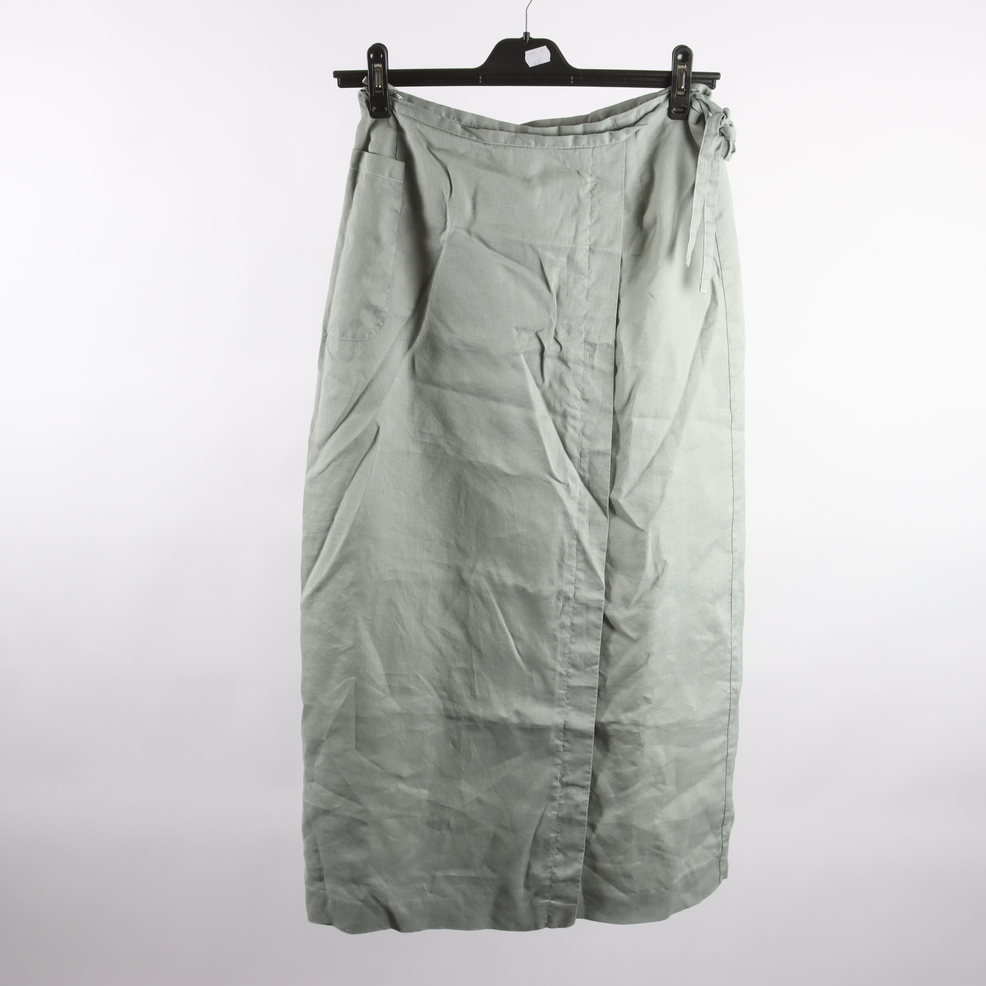 Kjol, Franco Callegari, grön, 100% lin, stl. 42.