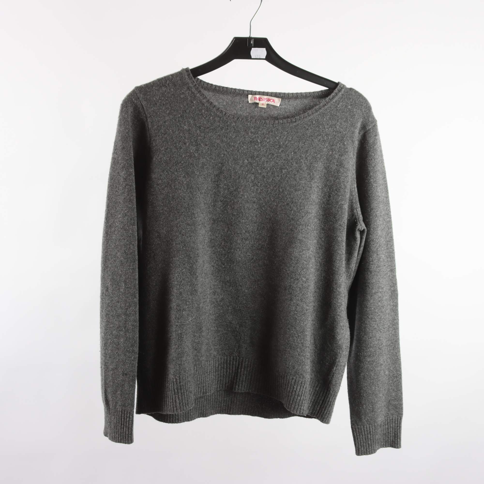 Tröja, Indiska, grå, 100% cashmere, stl. M.