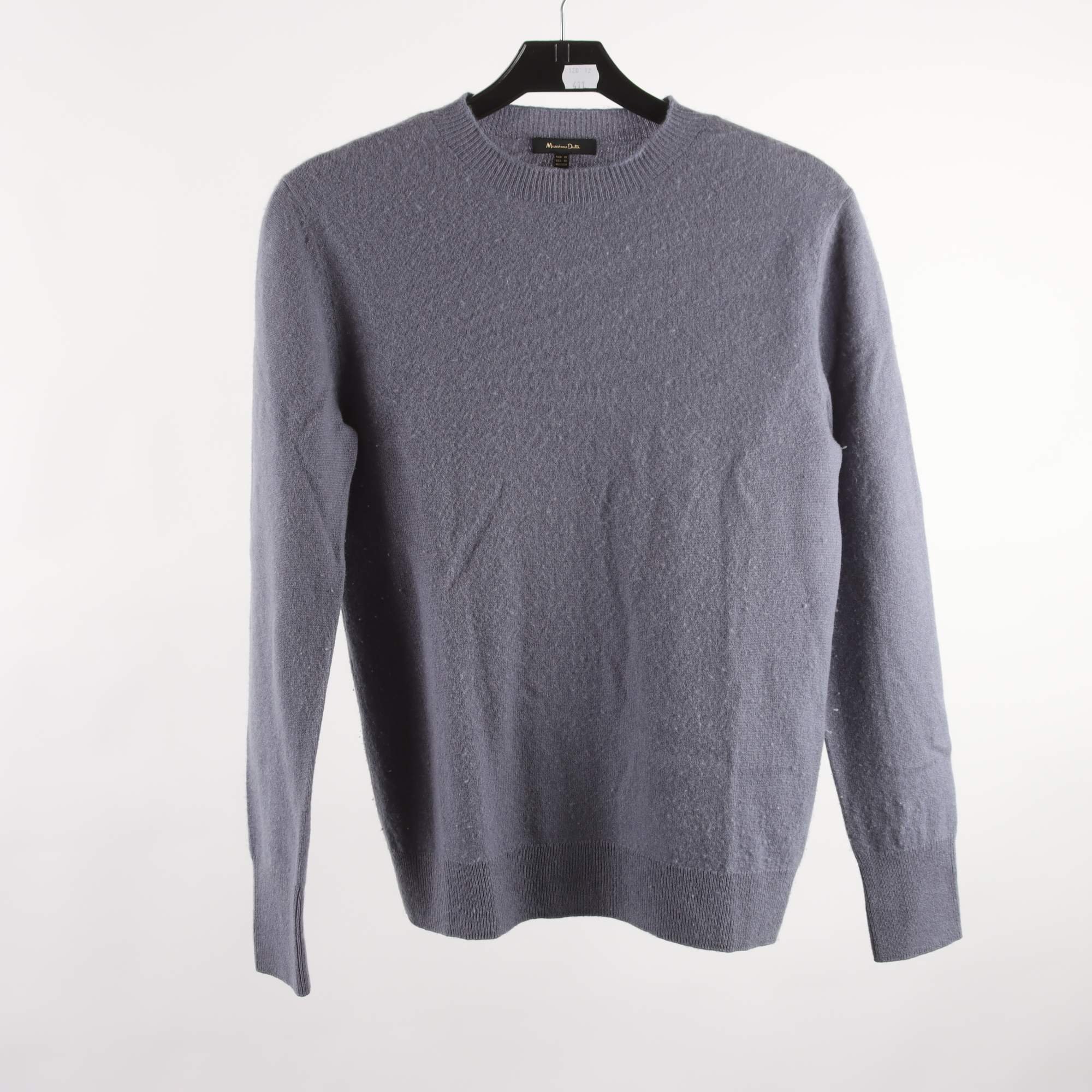 Tröja, Massimo Dutti, lila, 100% cashmere, stl. XS.