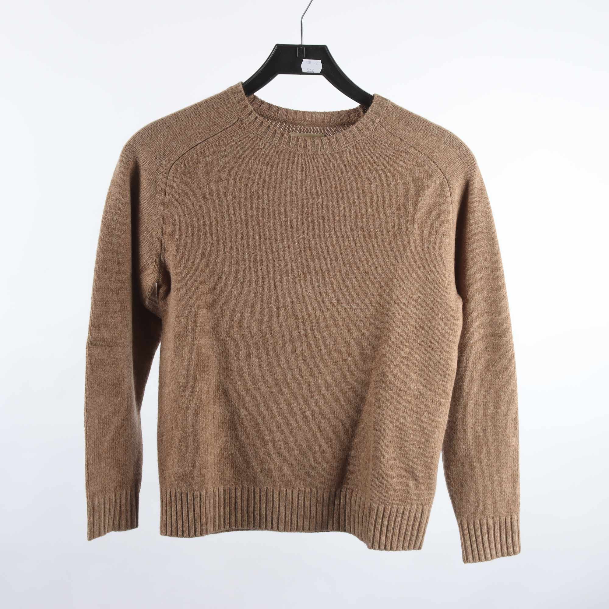 Tröja, Bellerose, brun, 100% ull, stl. ca. XS