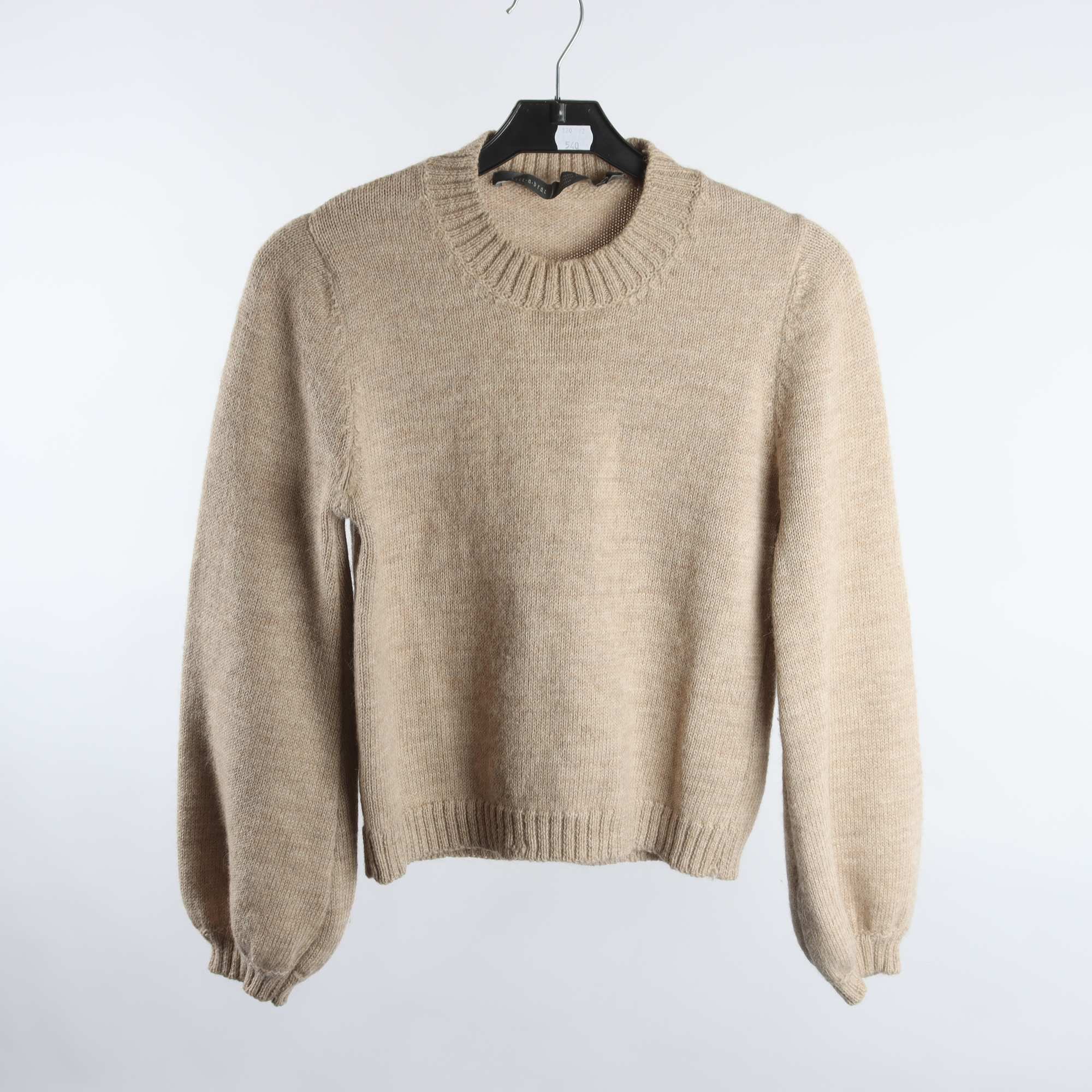 Tröja, Bric a Brack, beige, ull, alpaca, stl. XS.