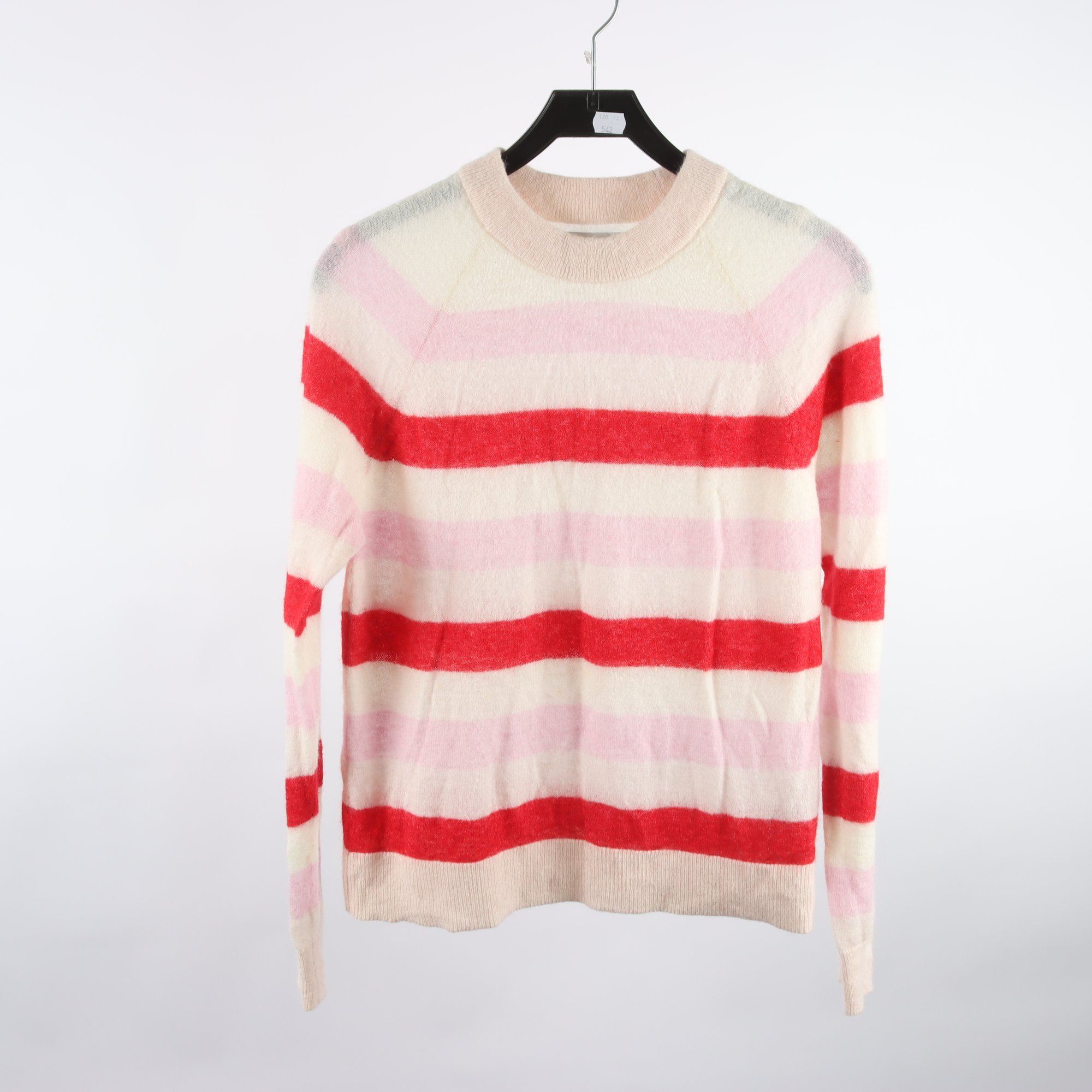 Tröja, Samsøe Samsøe, rosa, röd, ull, alpaca, stl. S.