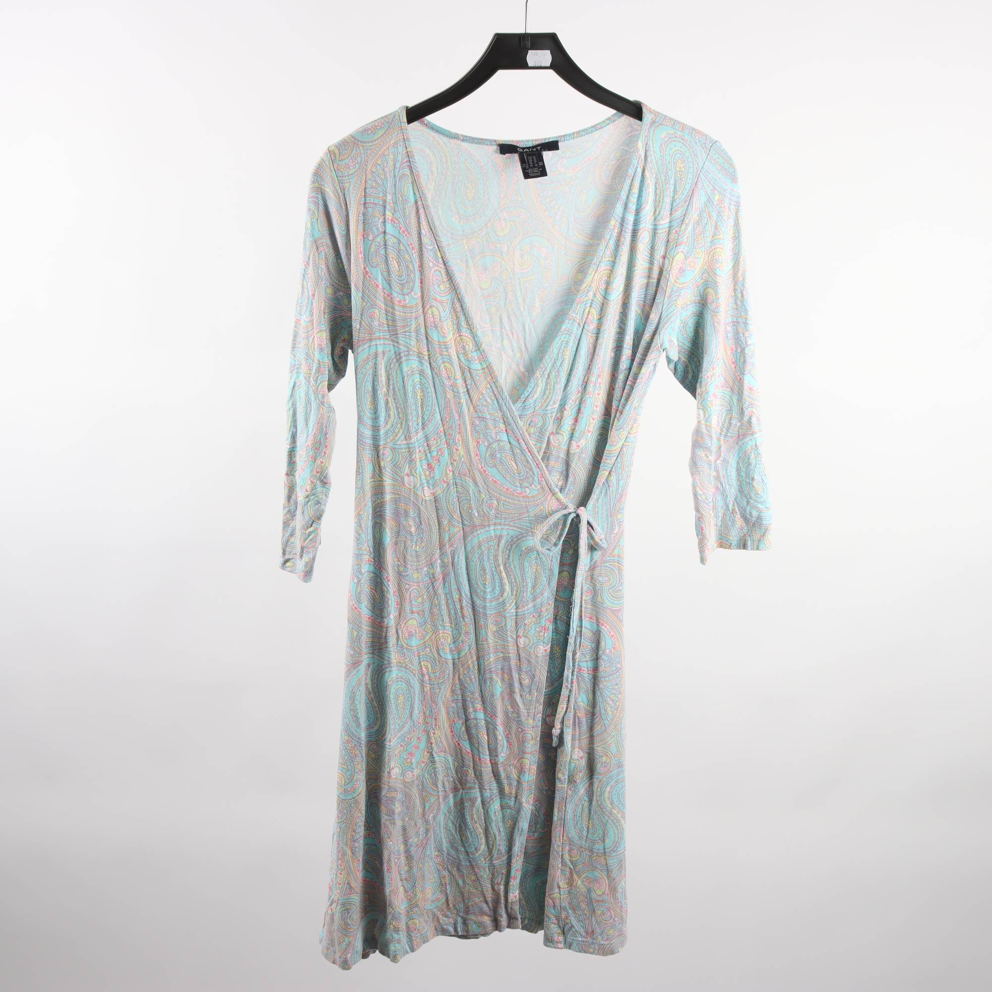 Klänning, Gant, blå, rosa, stl. M.