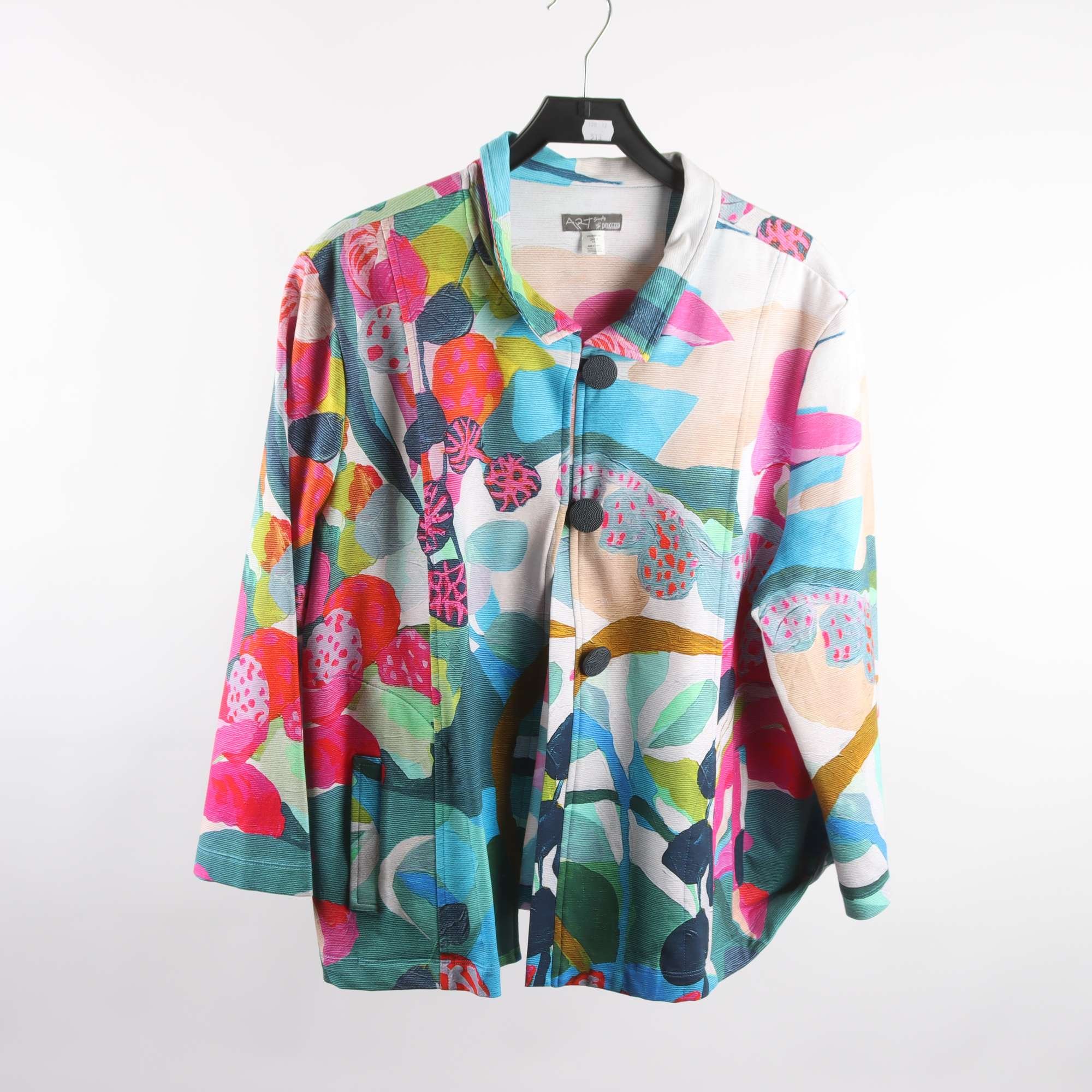 Jacka, Art & Dolcezza, rosa, vit, stl. XXL.