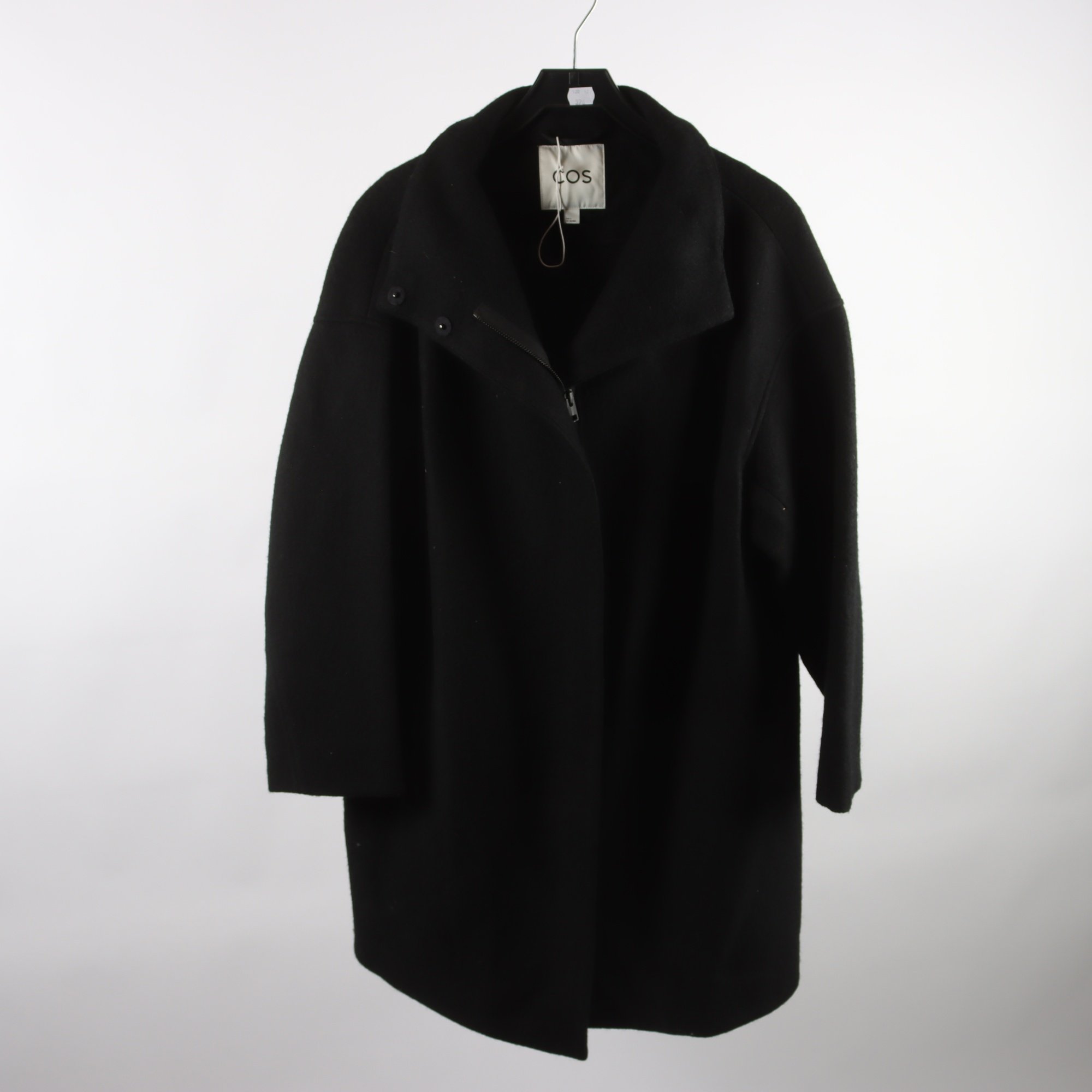 Kappa, COS, svart, 100% ull, stl. S.