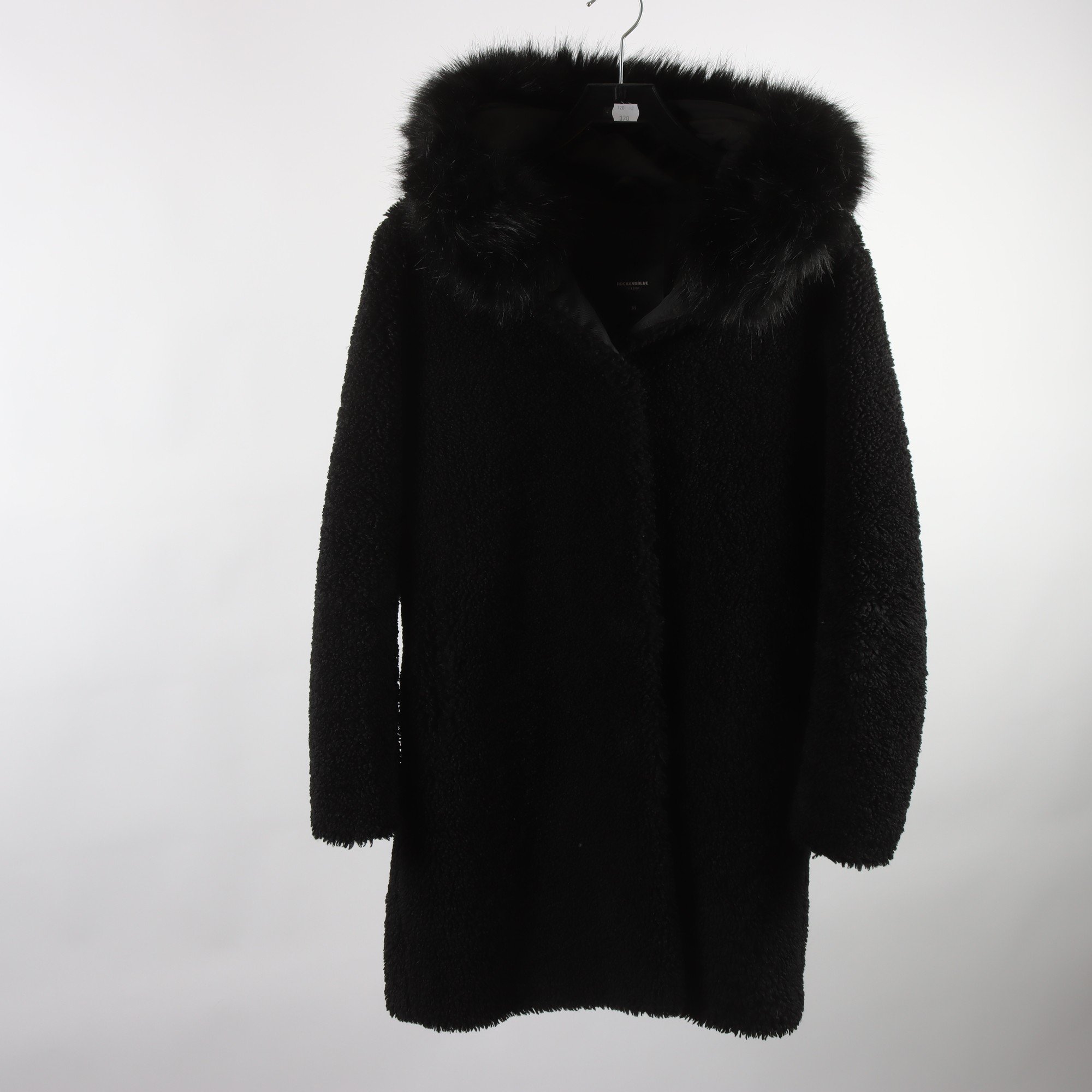 Teddyjacka, Rock and Blue, svart, stl. 38.