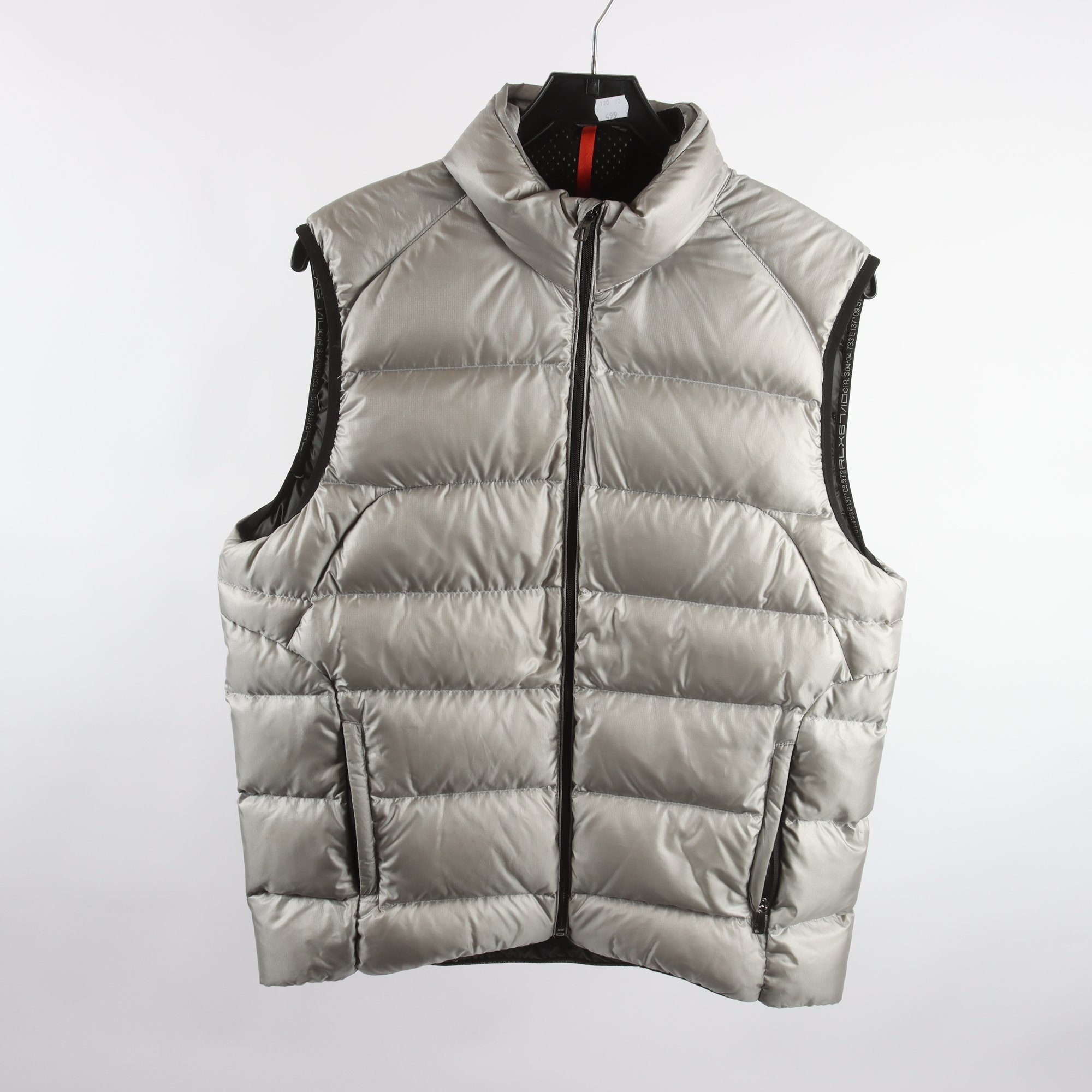 Dunväst, Ralph Lauren, grå, silver, stl. L.