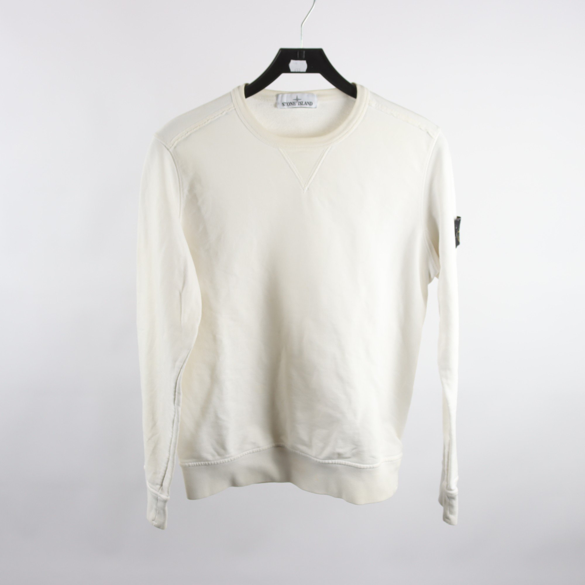 Tröja, Stone Island, vit, stl. S.