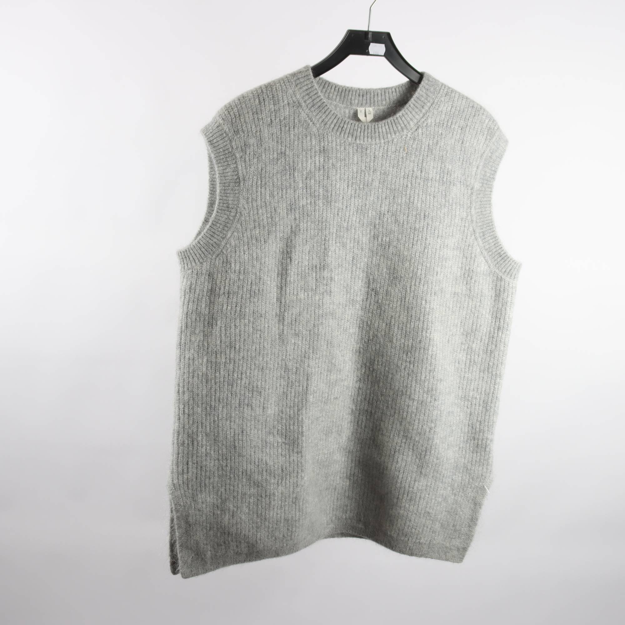 Väst, Arket, grå, ull, mohair, stl. M.