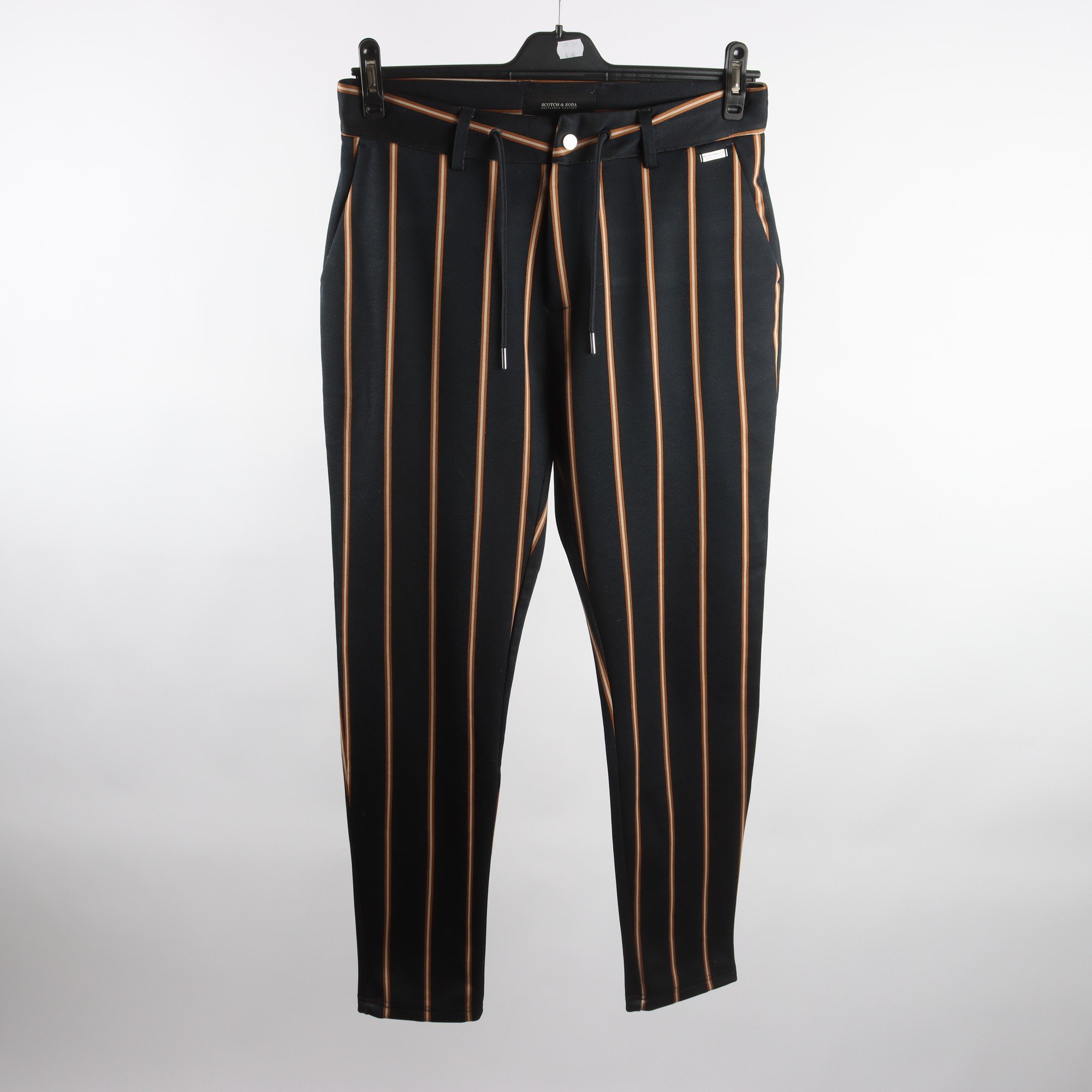 Byxor, Scotch & Soda, svart, brun, stl. 29/32.