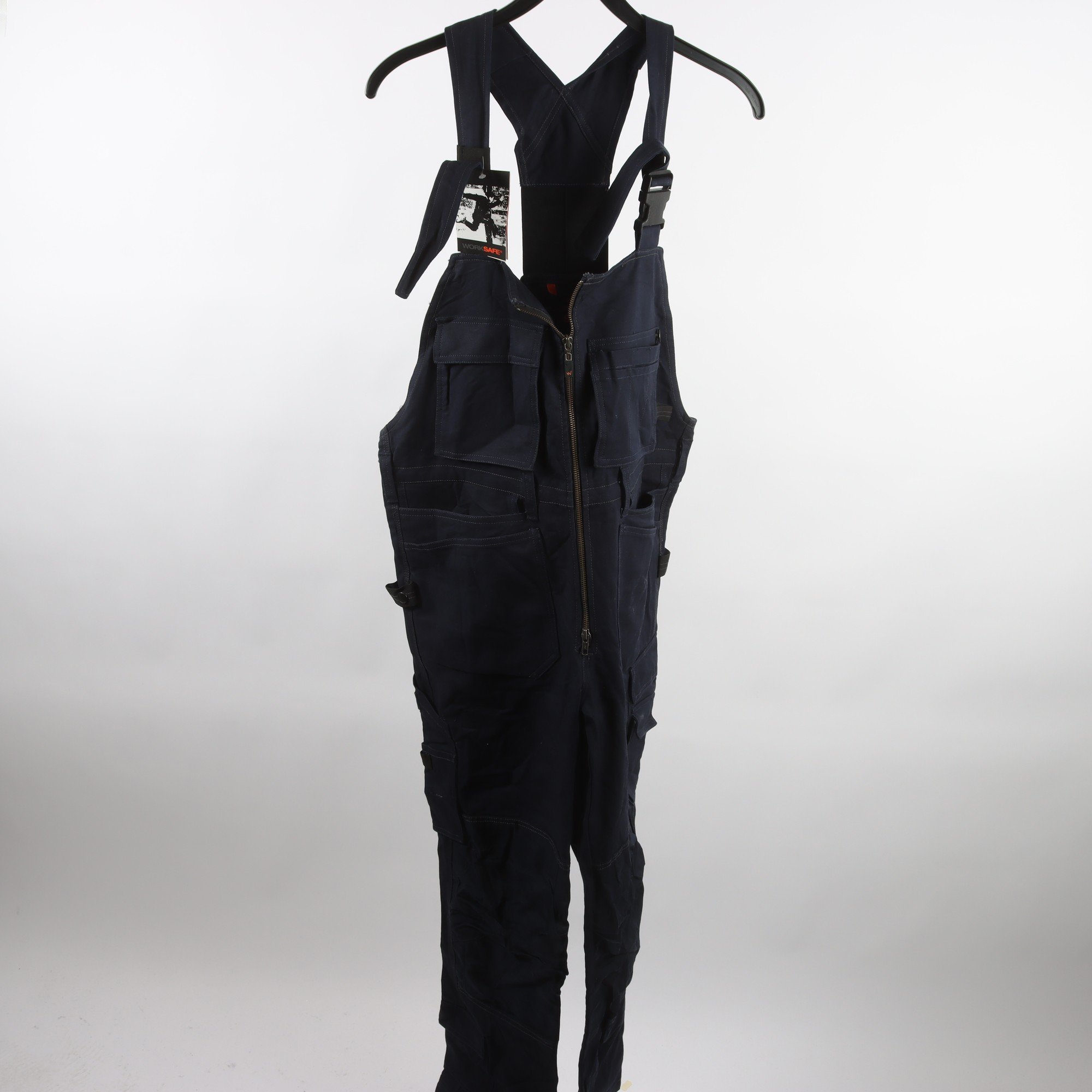 Snickarbyxor, Work Safe, blå, stl. S.