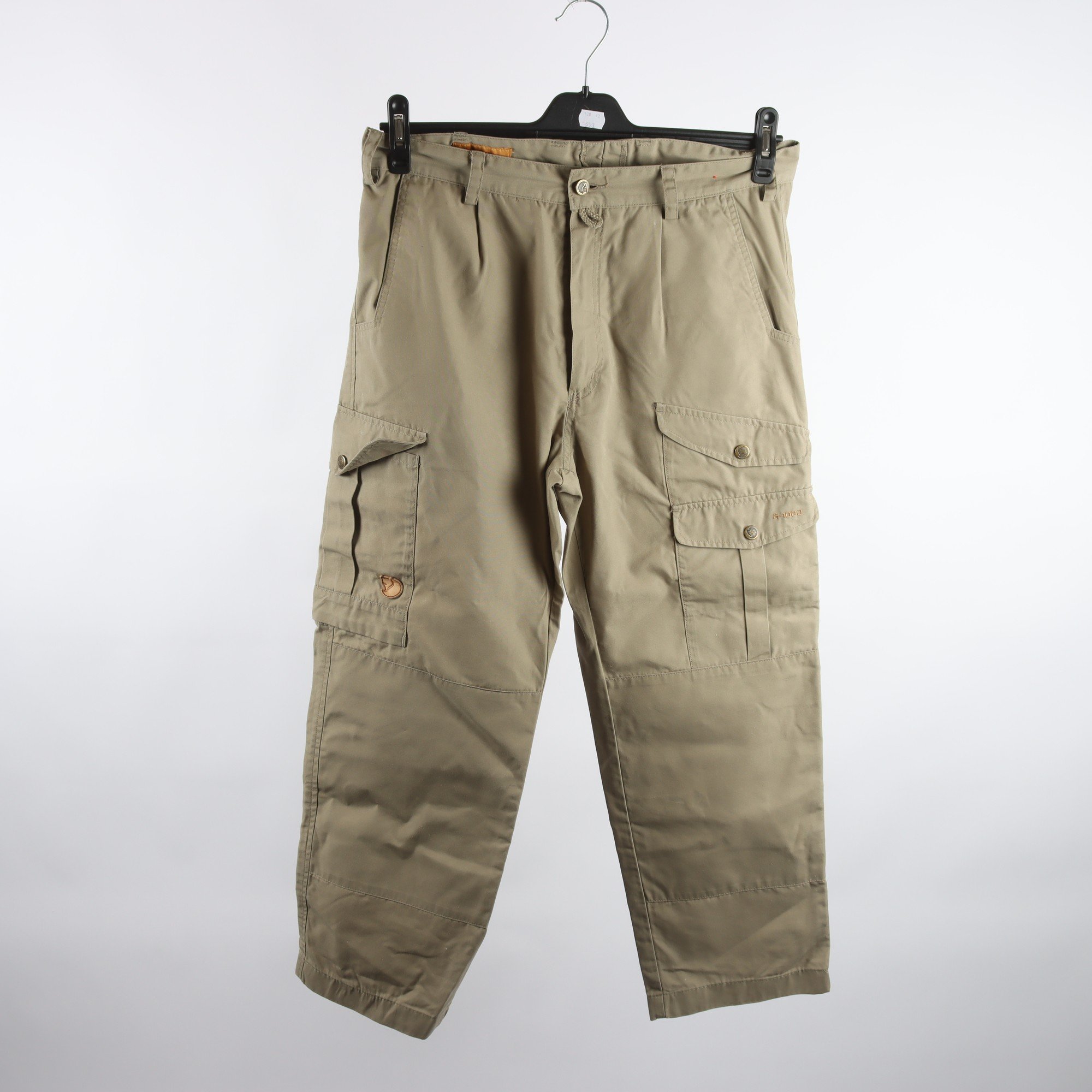 Friluftsbyxor, Fjällräven, G-1000, beige, stl. 48.