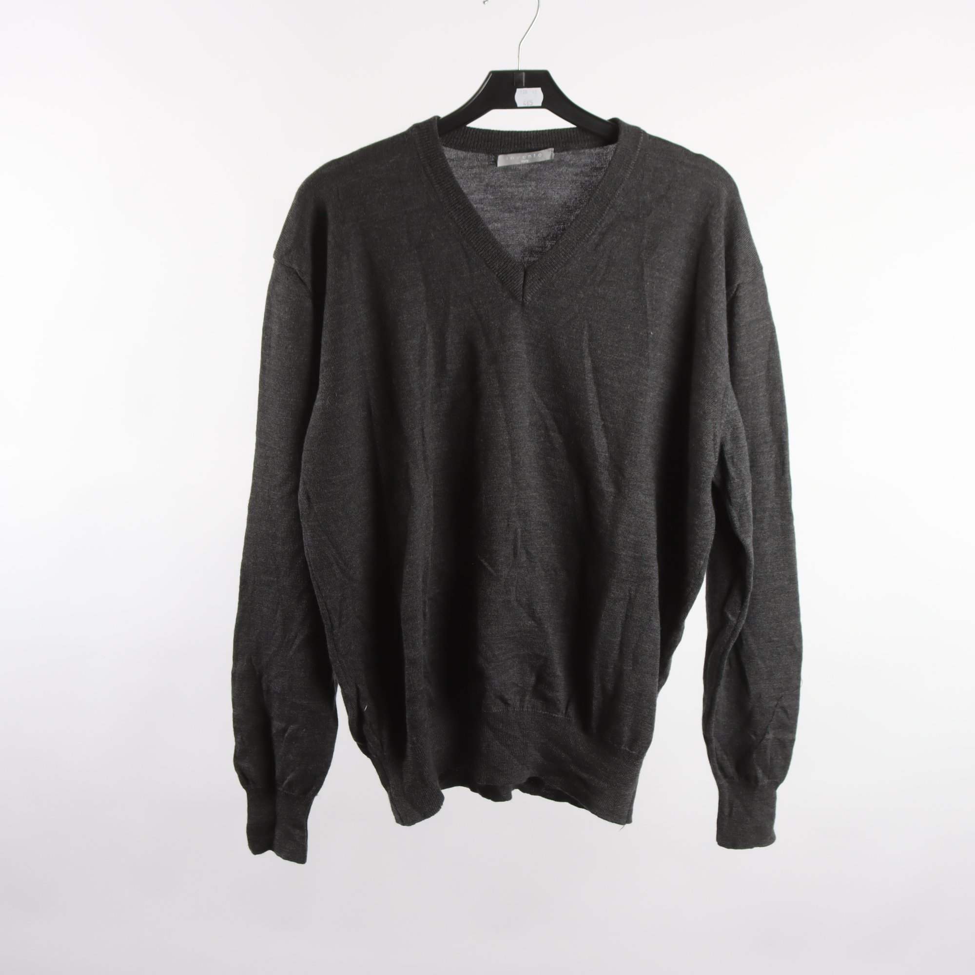 Tröja, Invento, grå, stl. 100% ull, stl. M.
